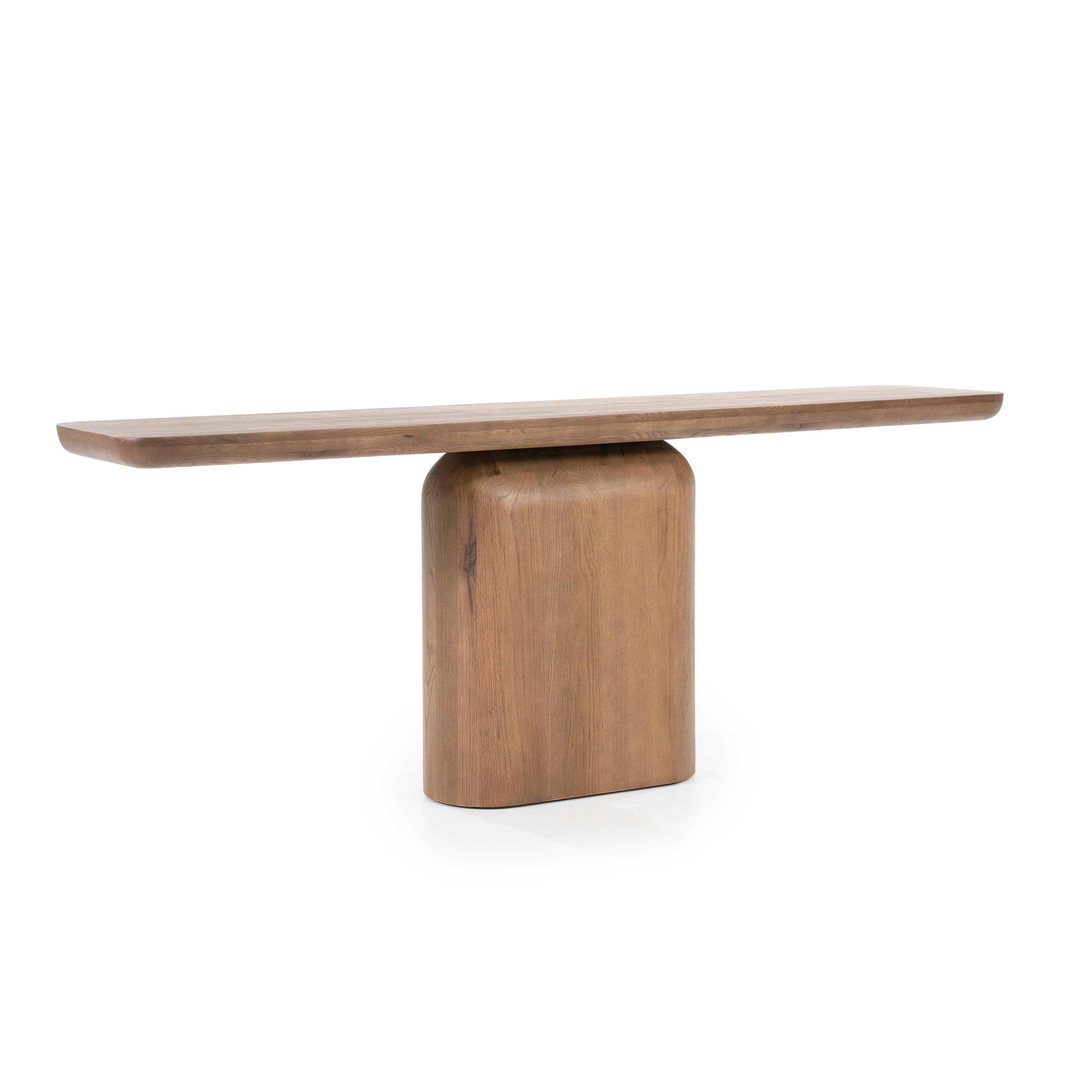 LEON Console Dark Oak Wood