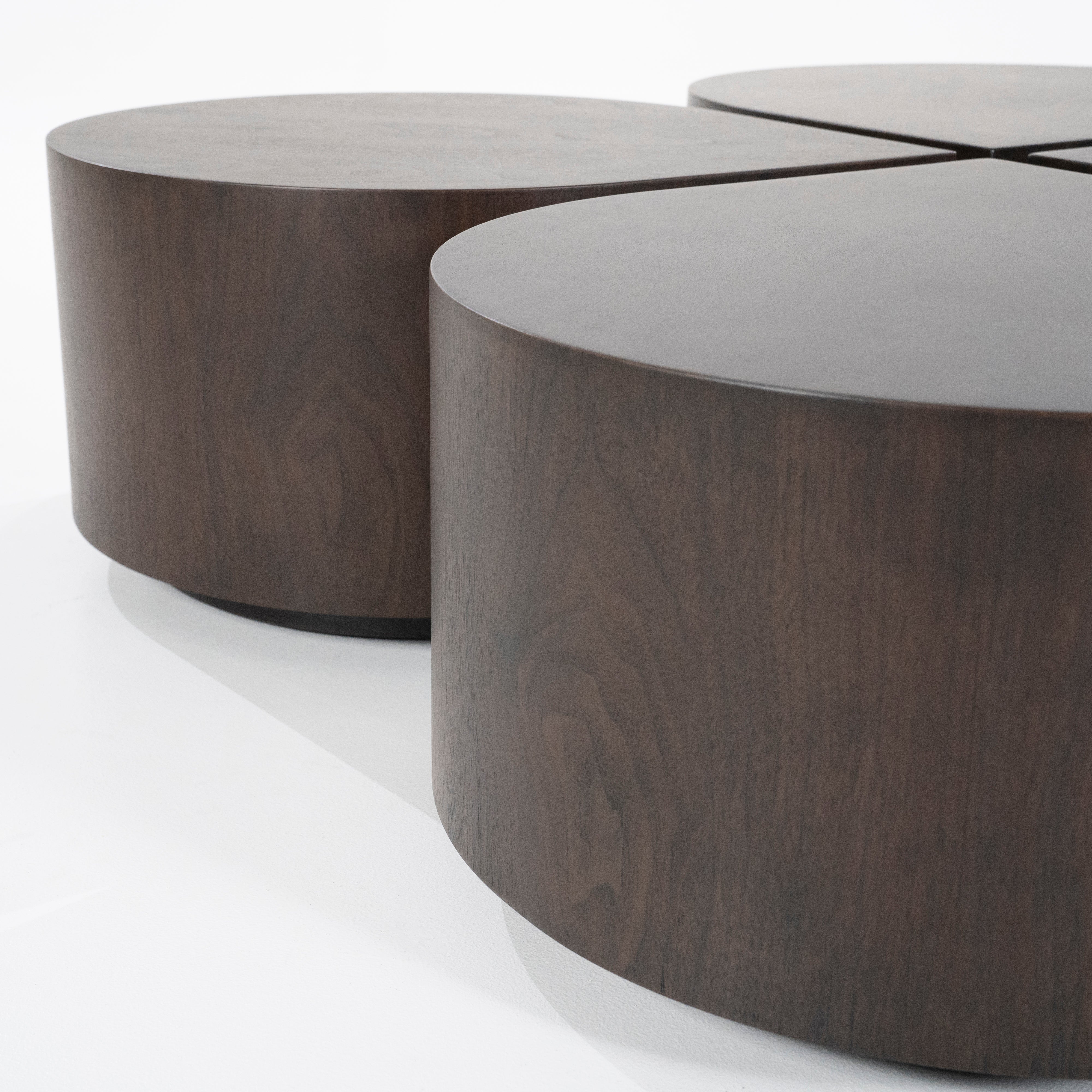 JULES Dark Walnut Veneer Coffee Table