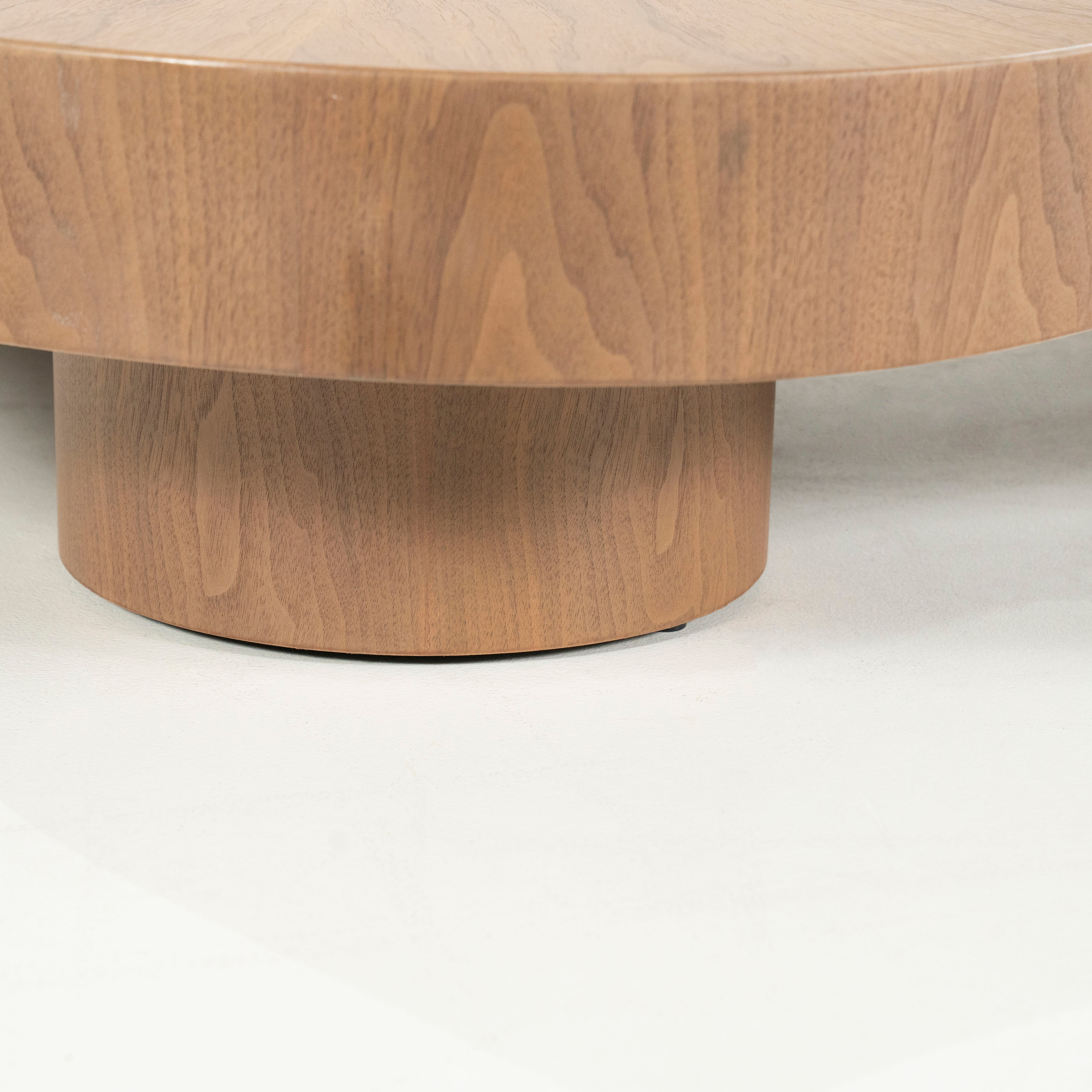 BOBBIE walnut veneer coffee table