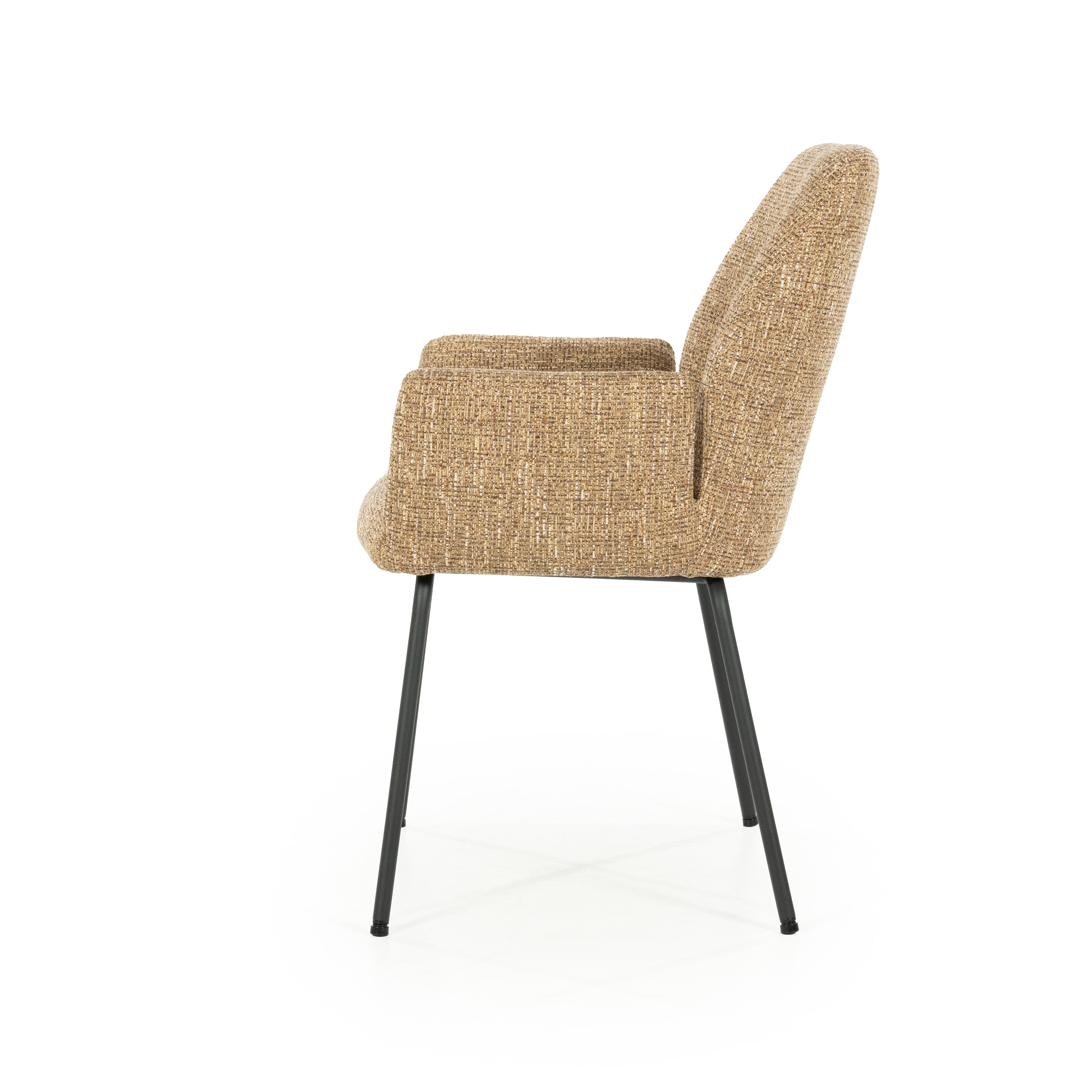 INDY Chair Mustard with Black Base