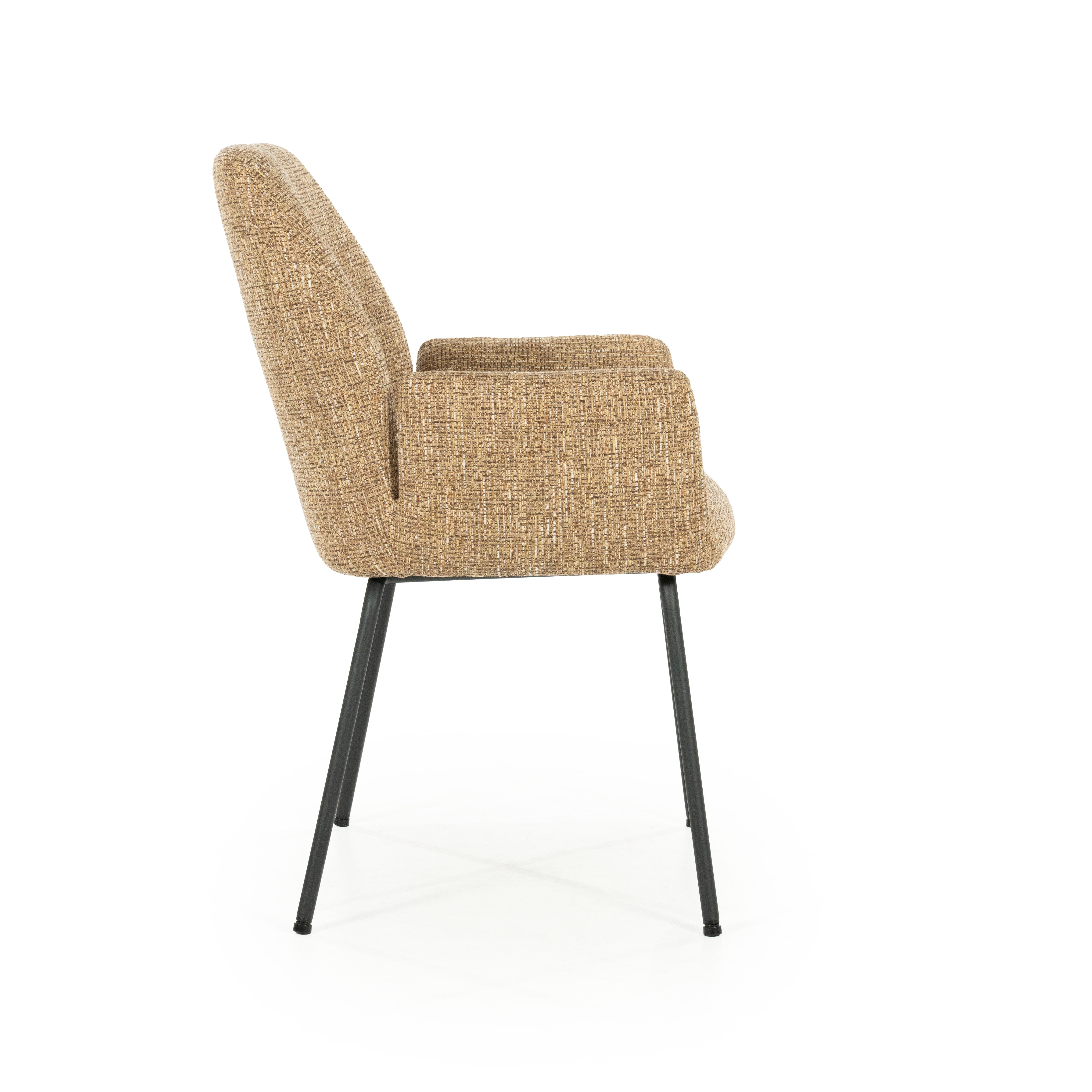 INDY Chair Mustard with Black Base