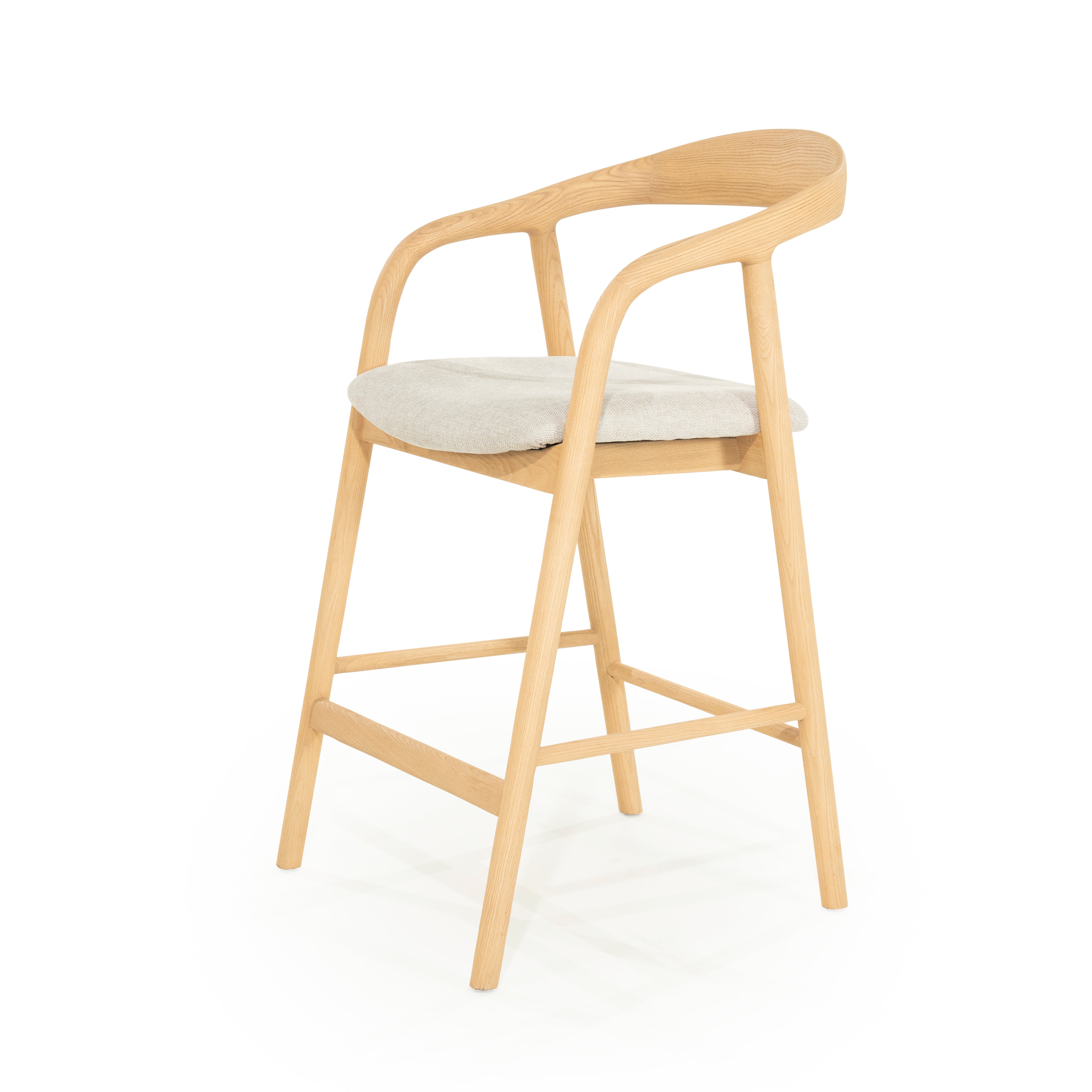 RAYVEN Stool light ash wood