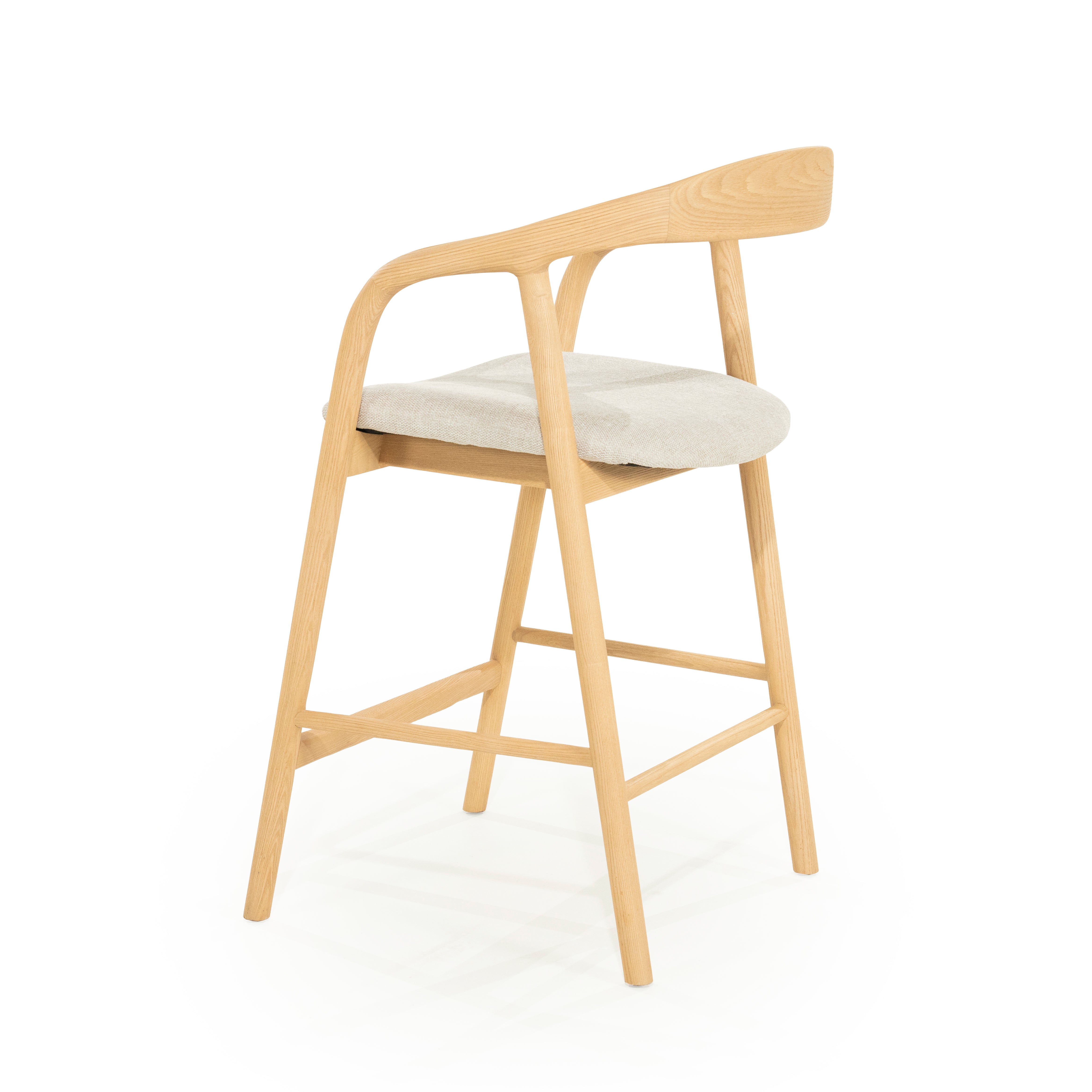 RAYVEN Stool light ash wood