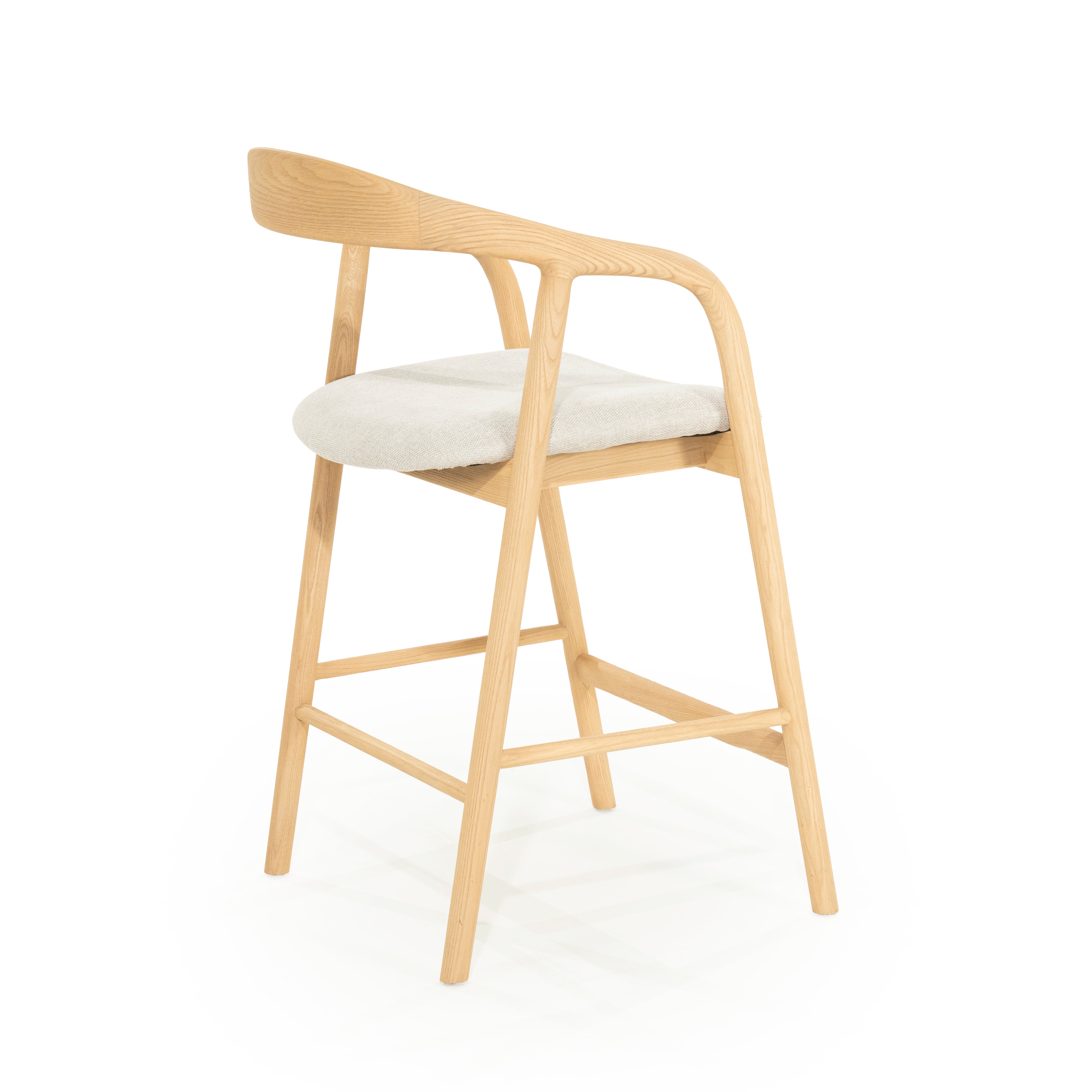 RAYVEN Stool light ash wood