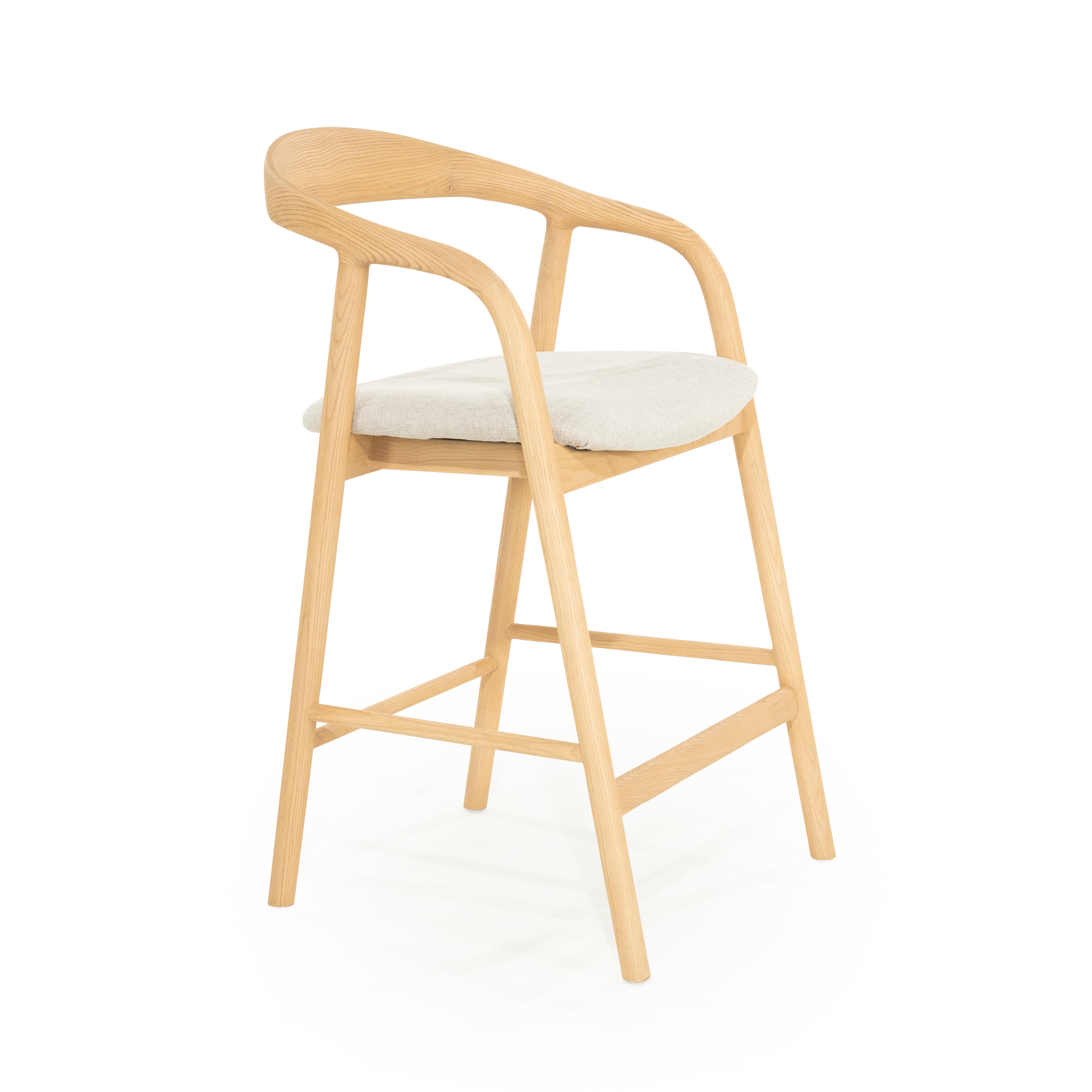 RAYVEN Stool light ash wood