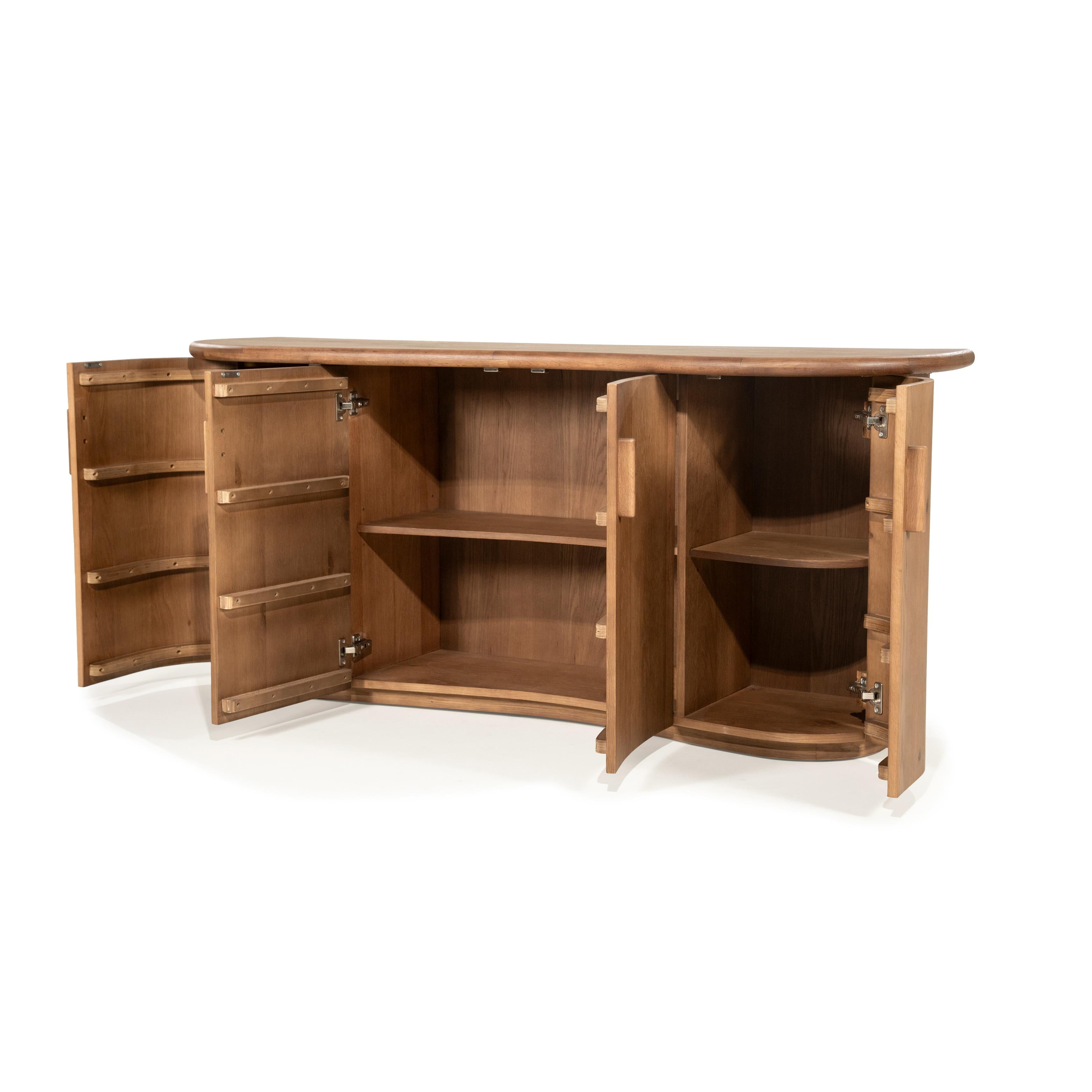 JOSH Chest of Drawers Dark Oak Wood