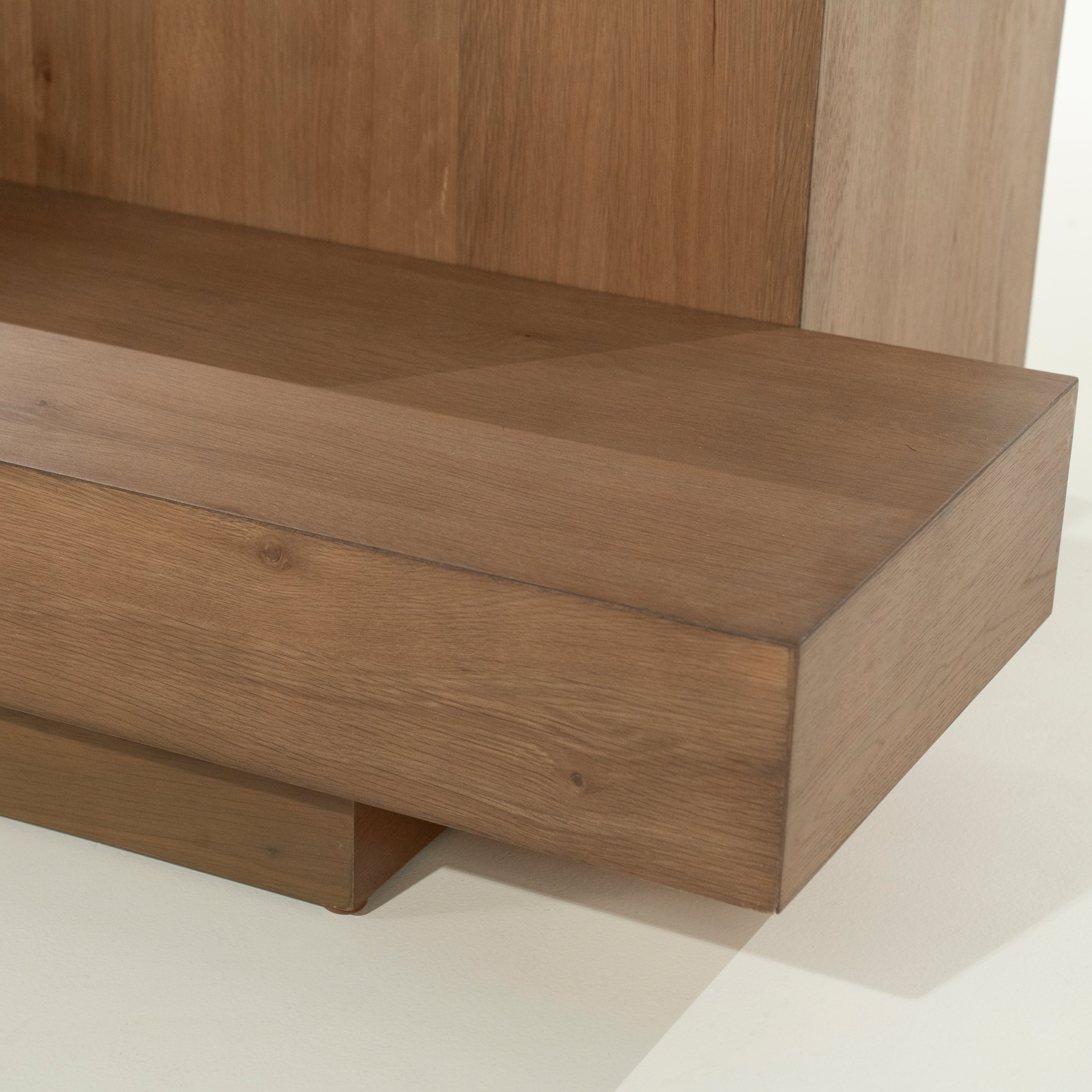QUINTEN Dark Oak Veneer Coffee Table