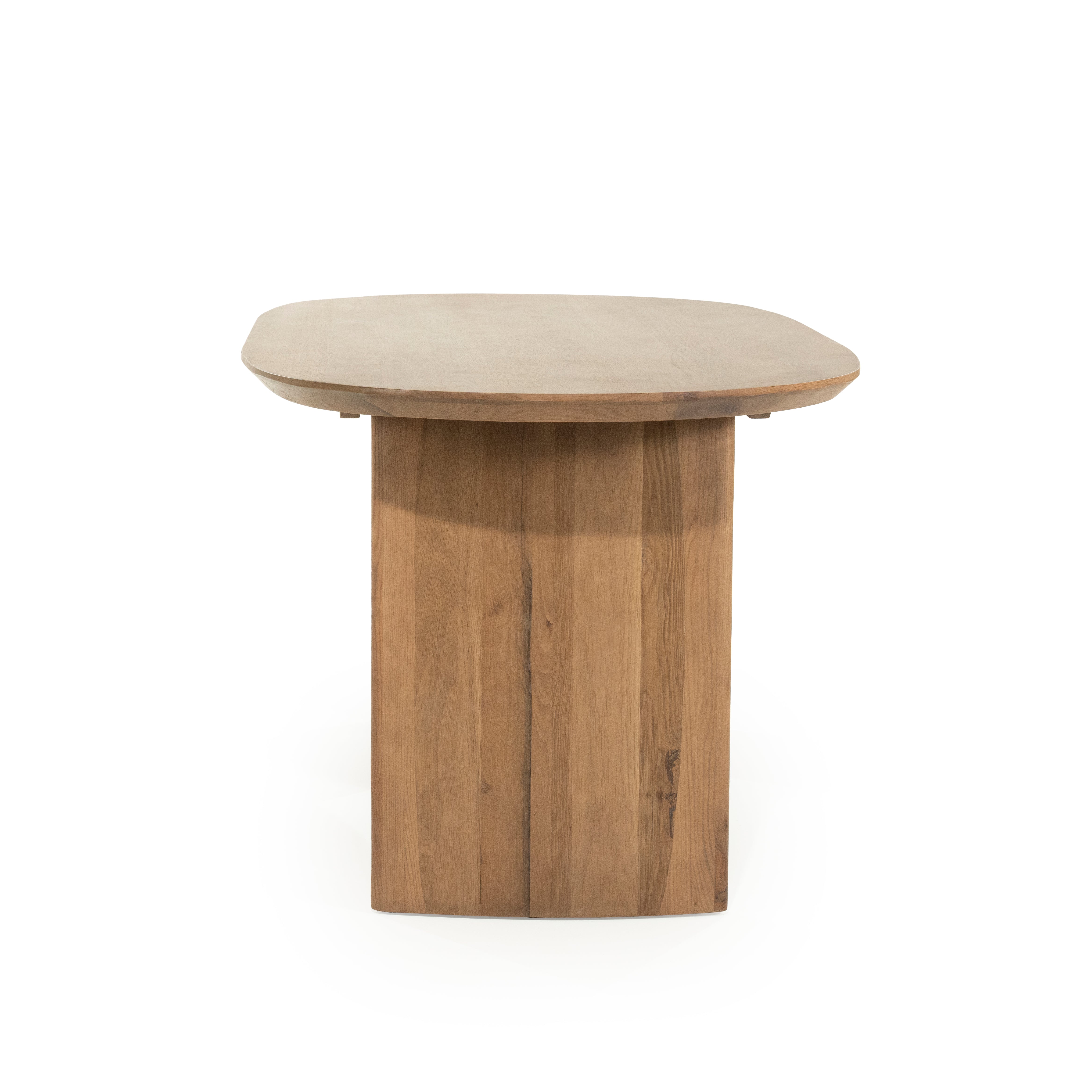 Oval table DEX dark oak wood