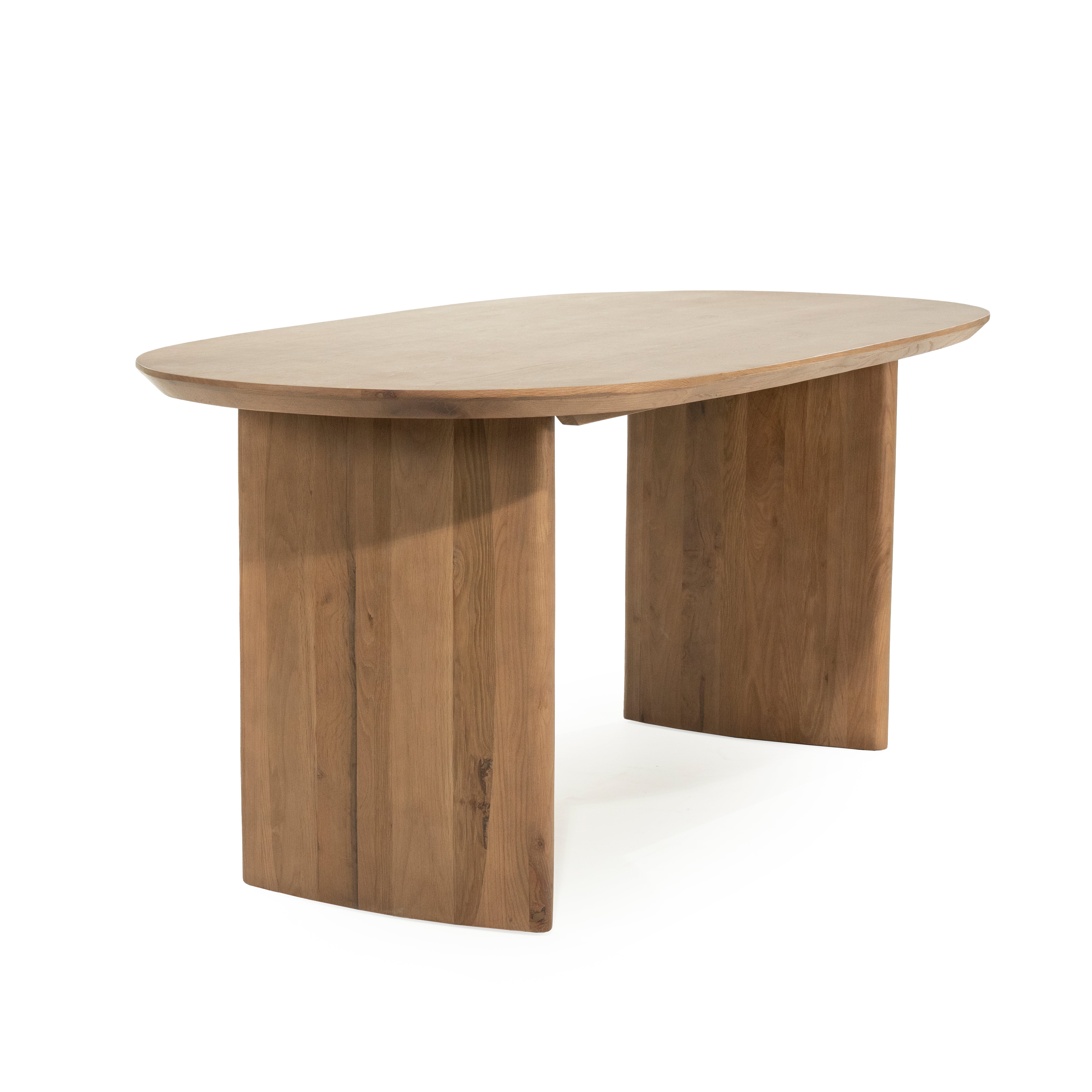 Oval table DEX dark oak wood