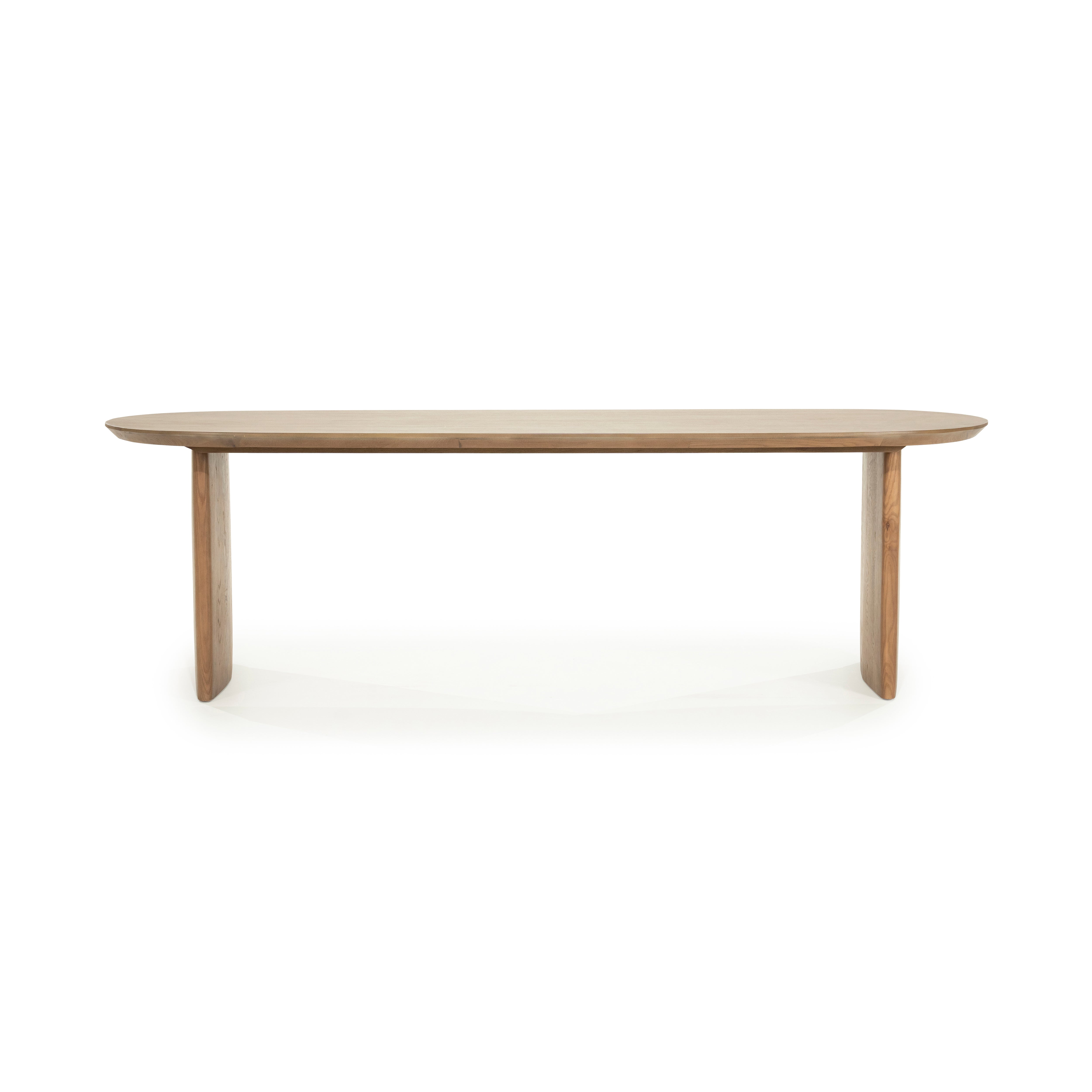 Oval table DEX dark oak wood