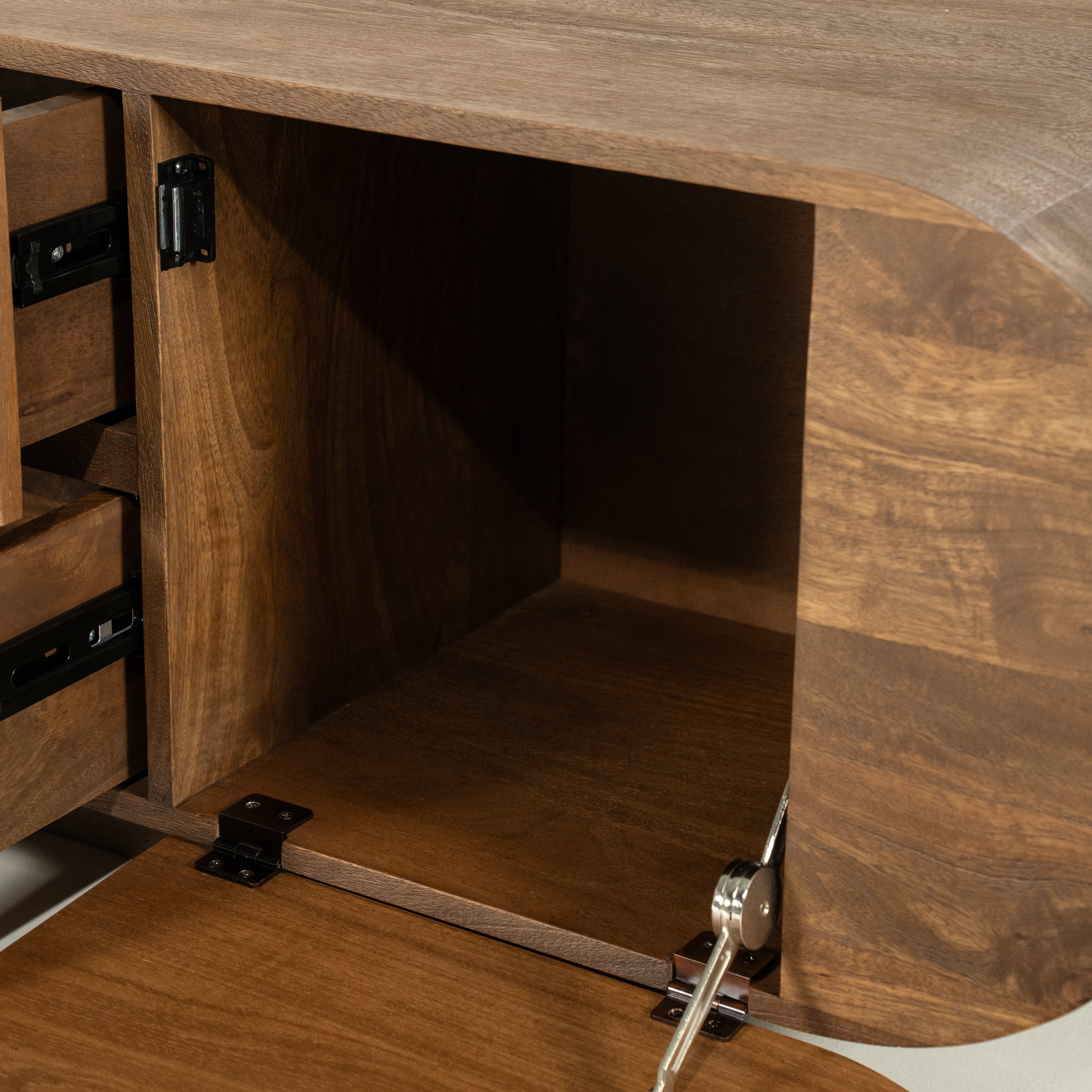 KING Mango Wood TV Cabinet