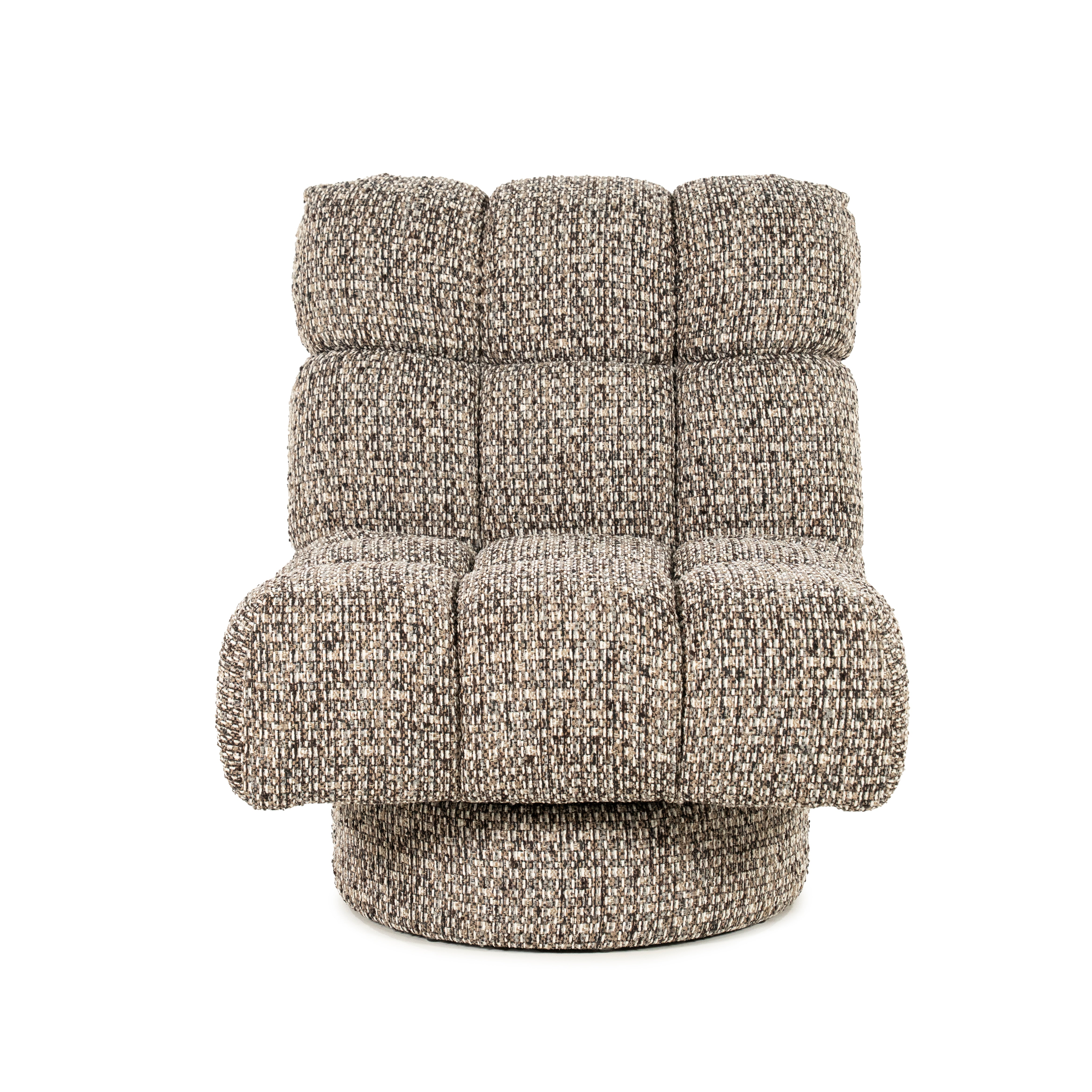 FENNA Armchair Gray-Brown Melange