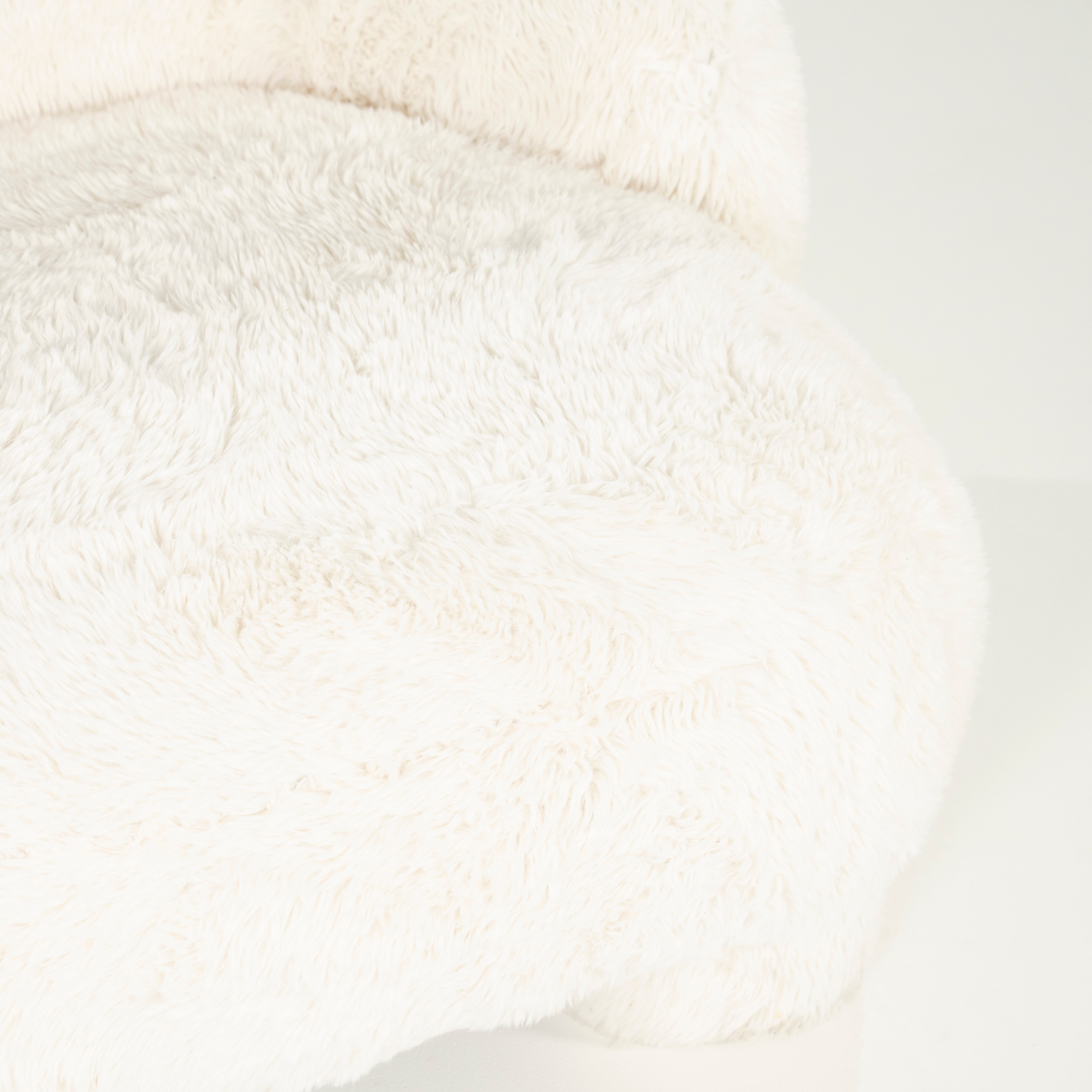 Fotel SAMSON in cremigem Fell