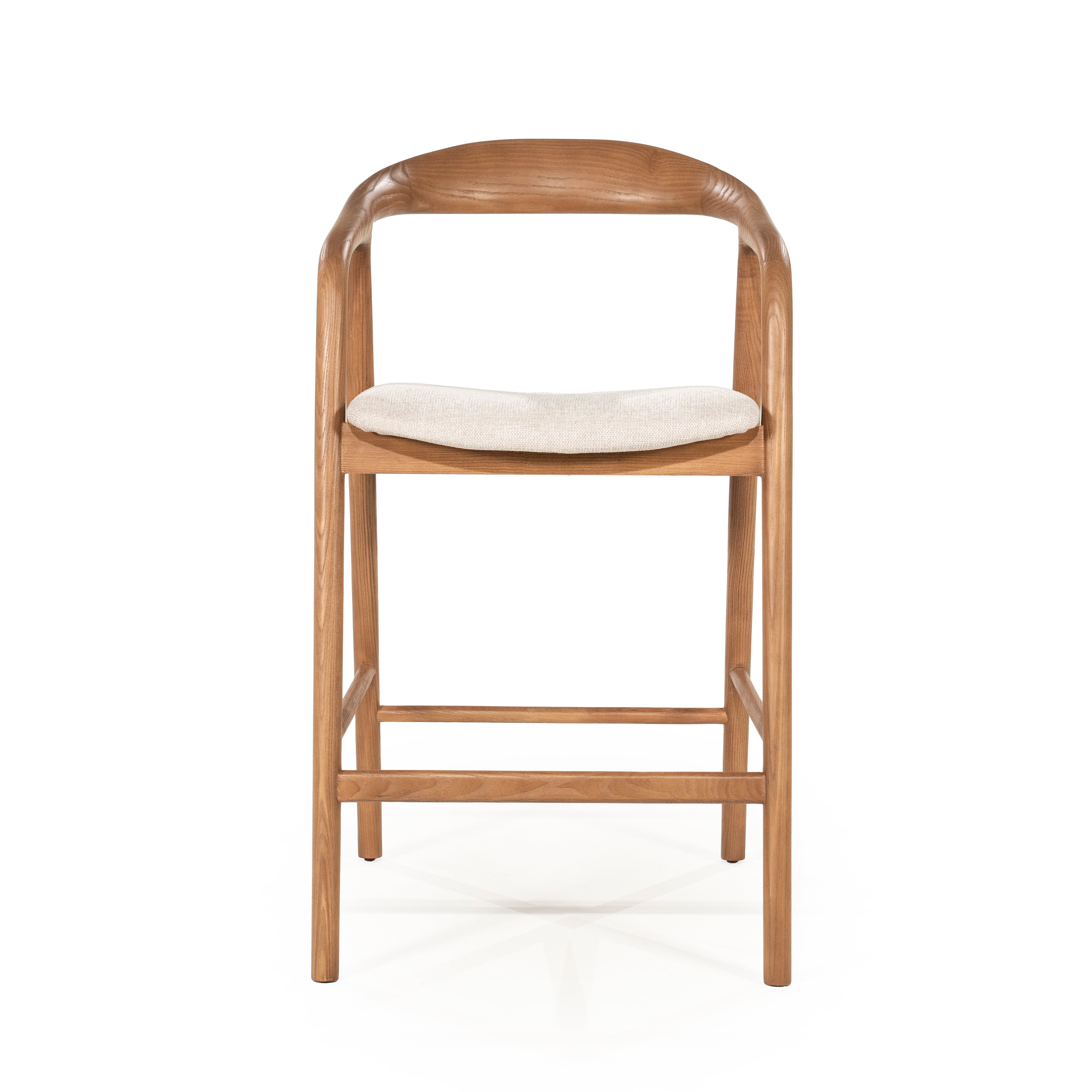 RAYVEN Ash Wood Stool