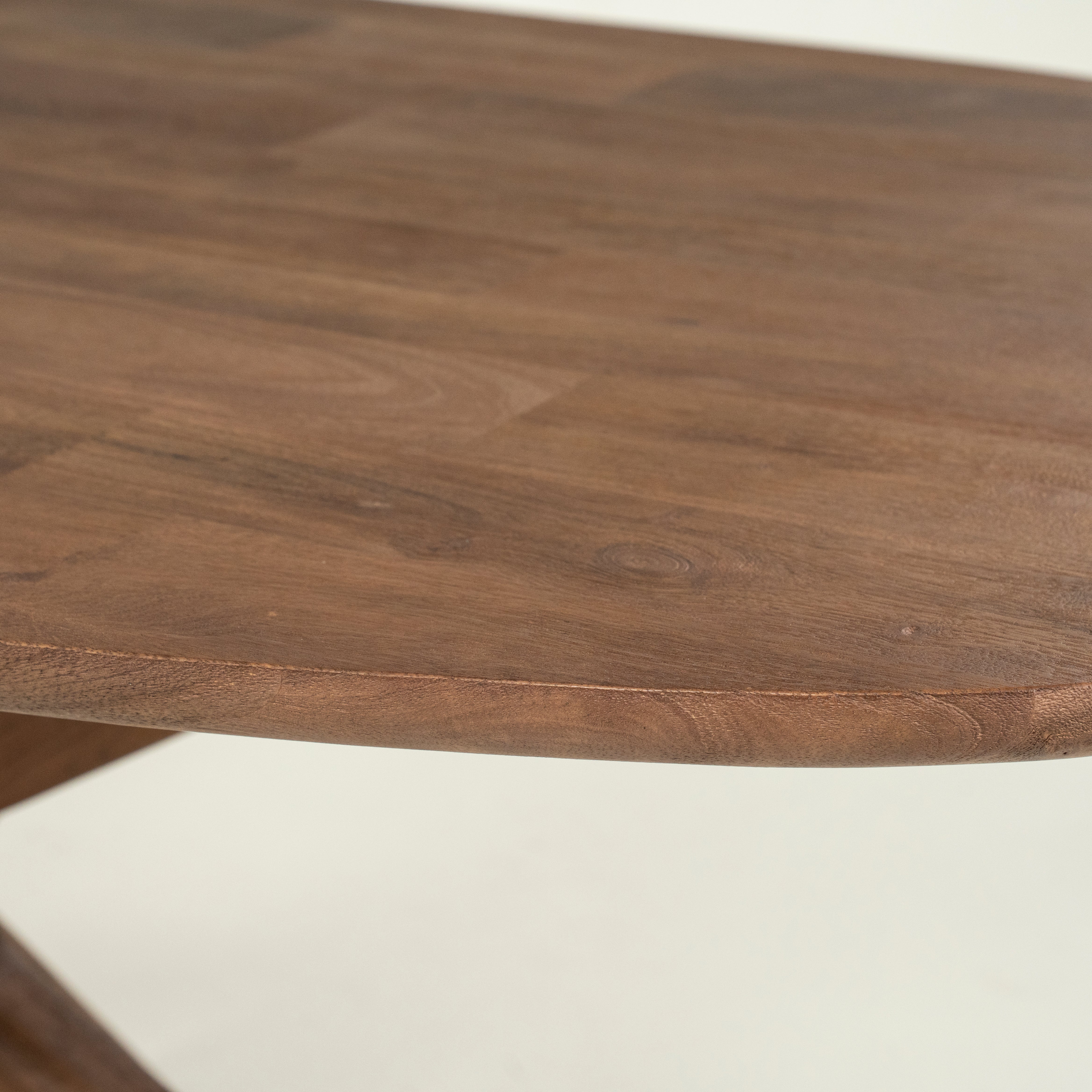 Oval Table TYCHO Dark Mango Wood