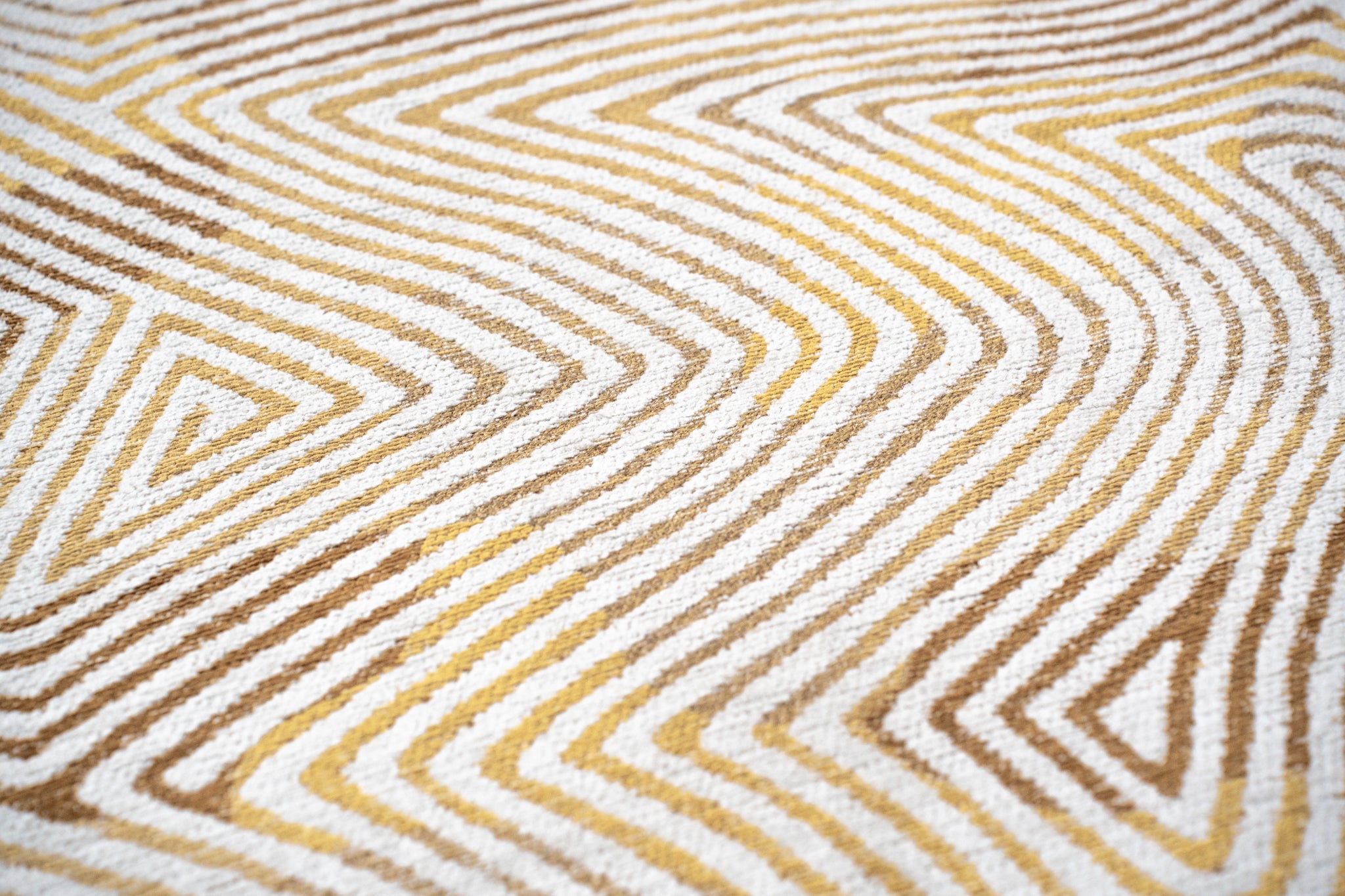 Teppich CORAL YELLOW HIPPY gelb-beige [Amelia]