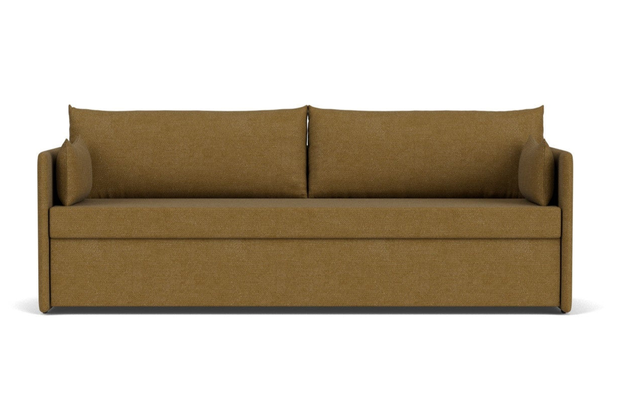 Sofa mit Schlaffunktion 3-sitzig 0FFSET senfgelb [Julia]