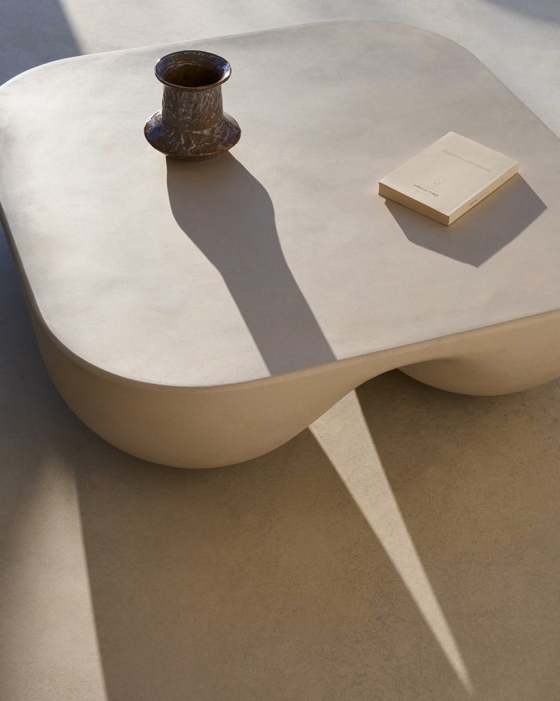 Couchtisch COLBA beige Polystone 