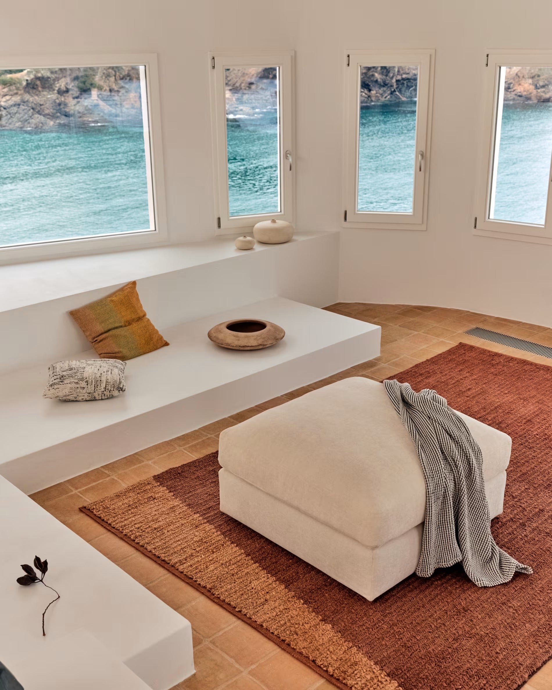 MANDI terracotta rug