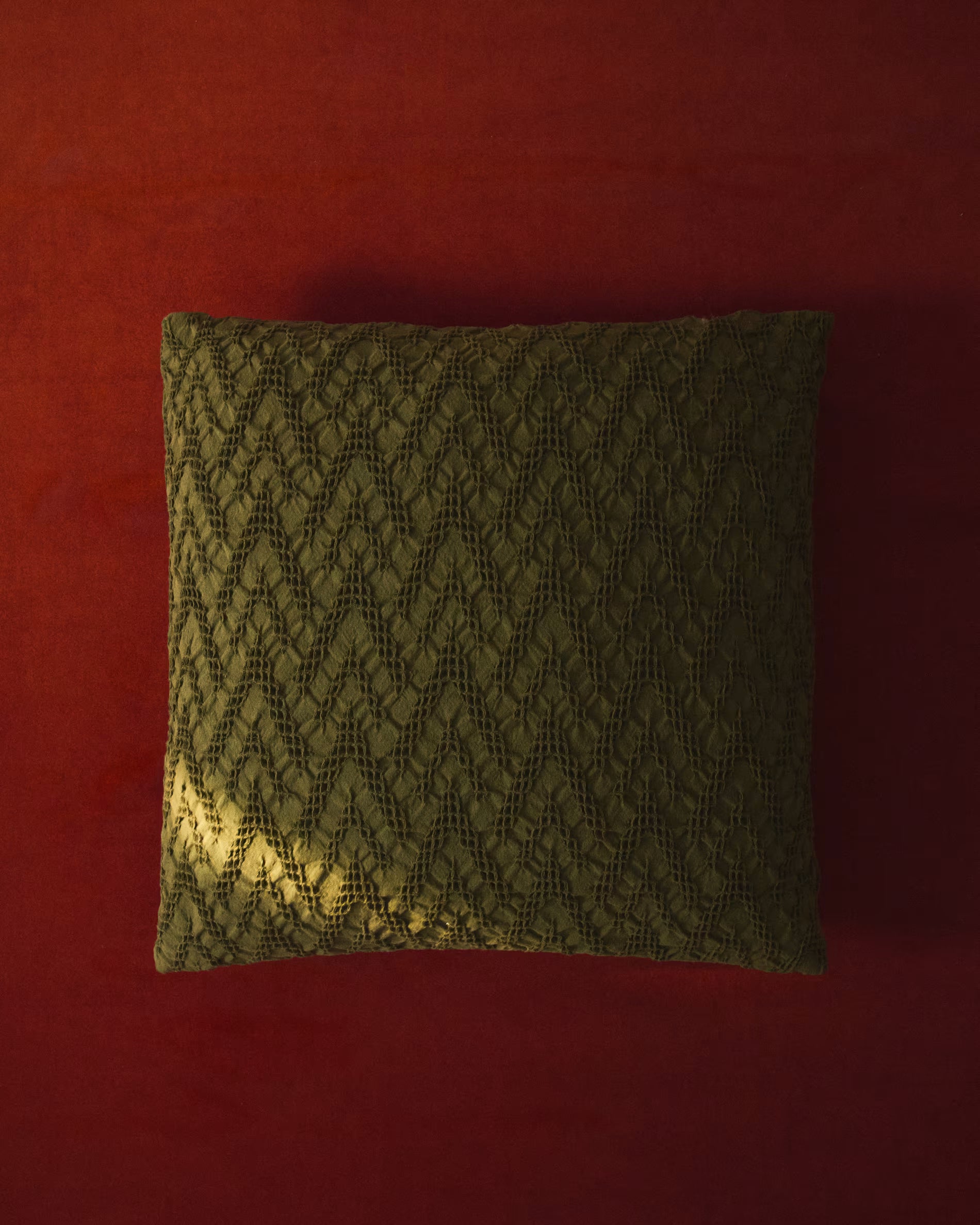 EVONE green pillowcase