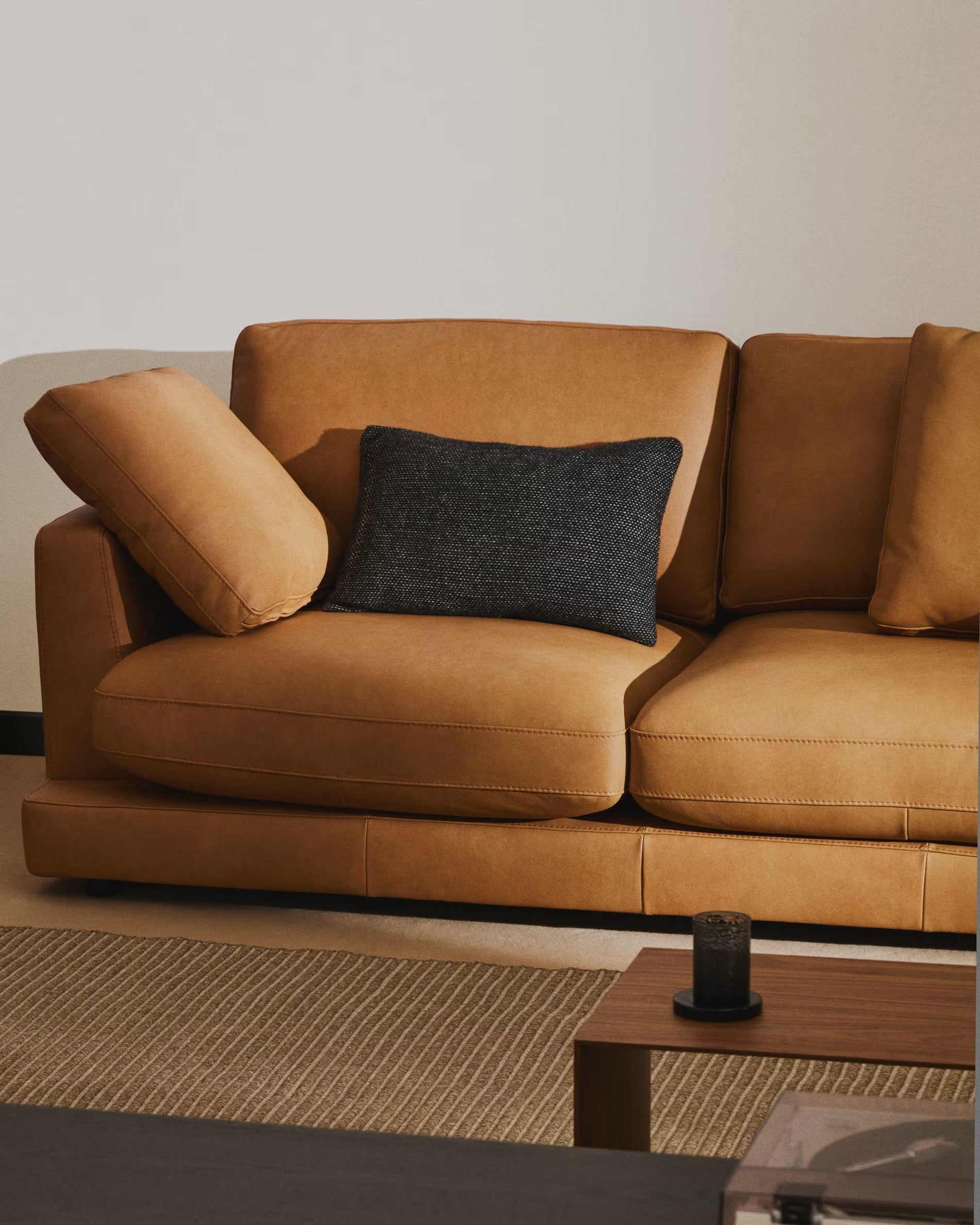 3-seater Sofa GALA natural leather