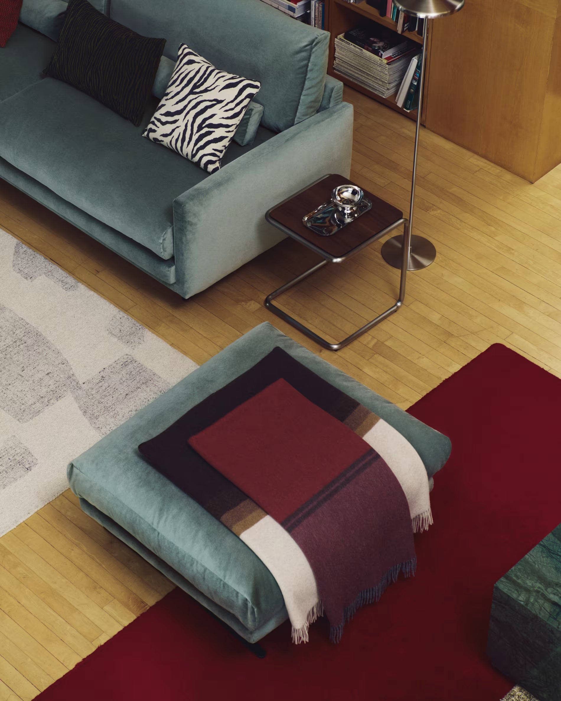 ZUNARA double-sided wool rug
