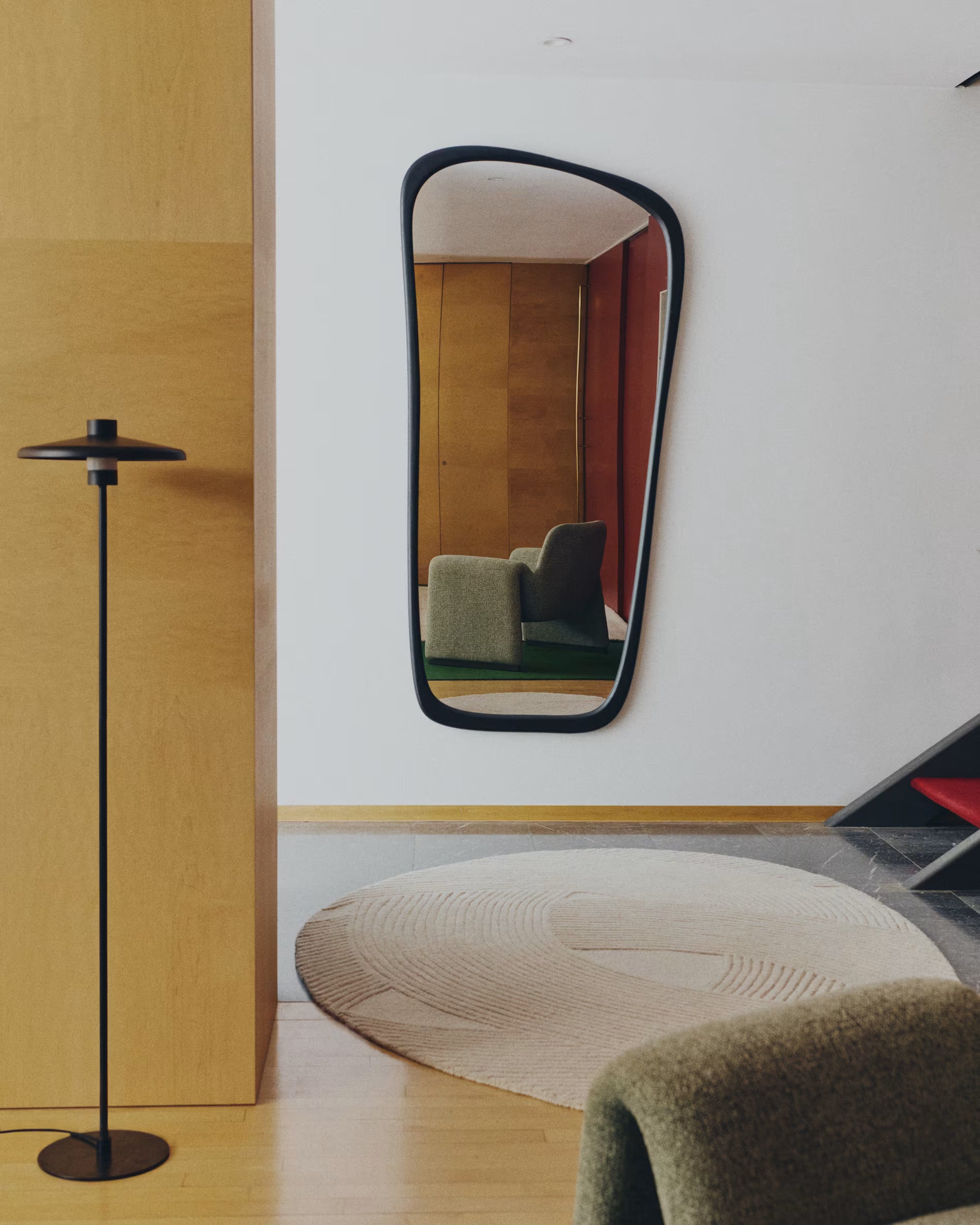 Oval rug DOMM cream