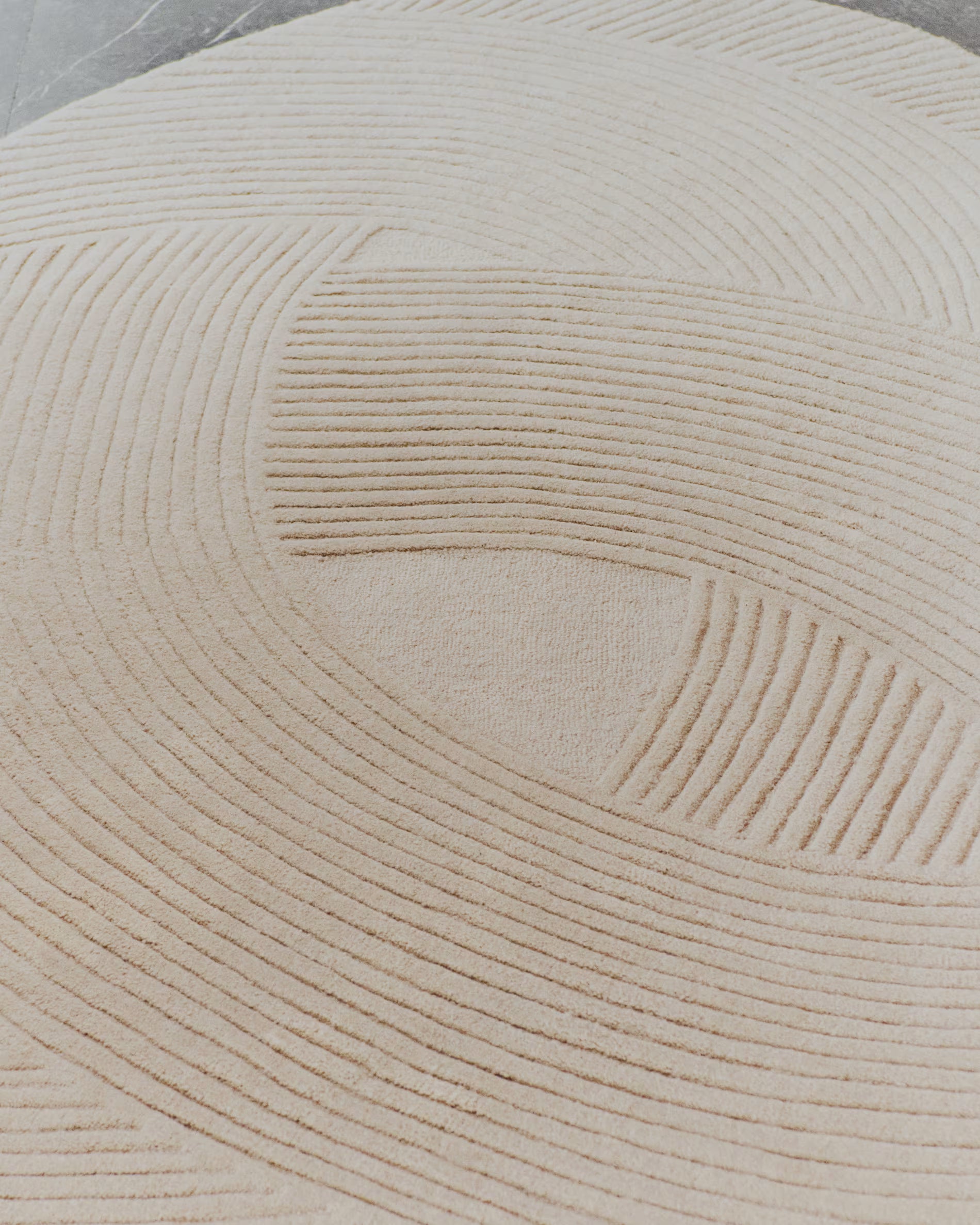 Oval rug DOMM cream