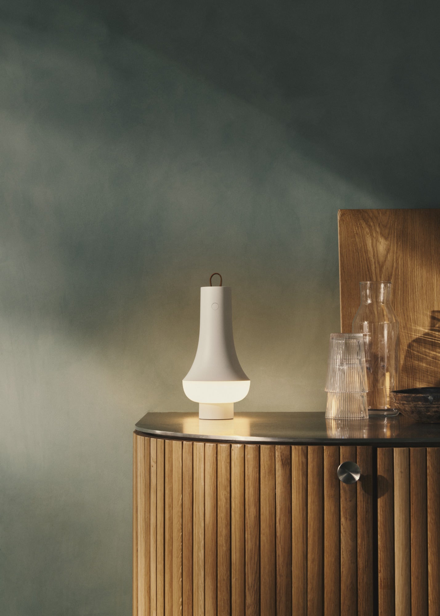 Tragbare Lampe TOMOSHI weiß