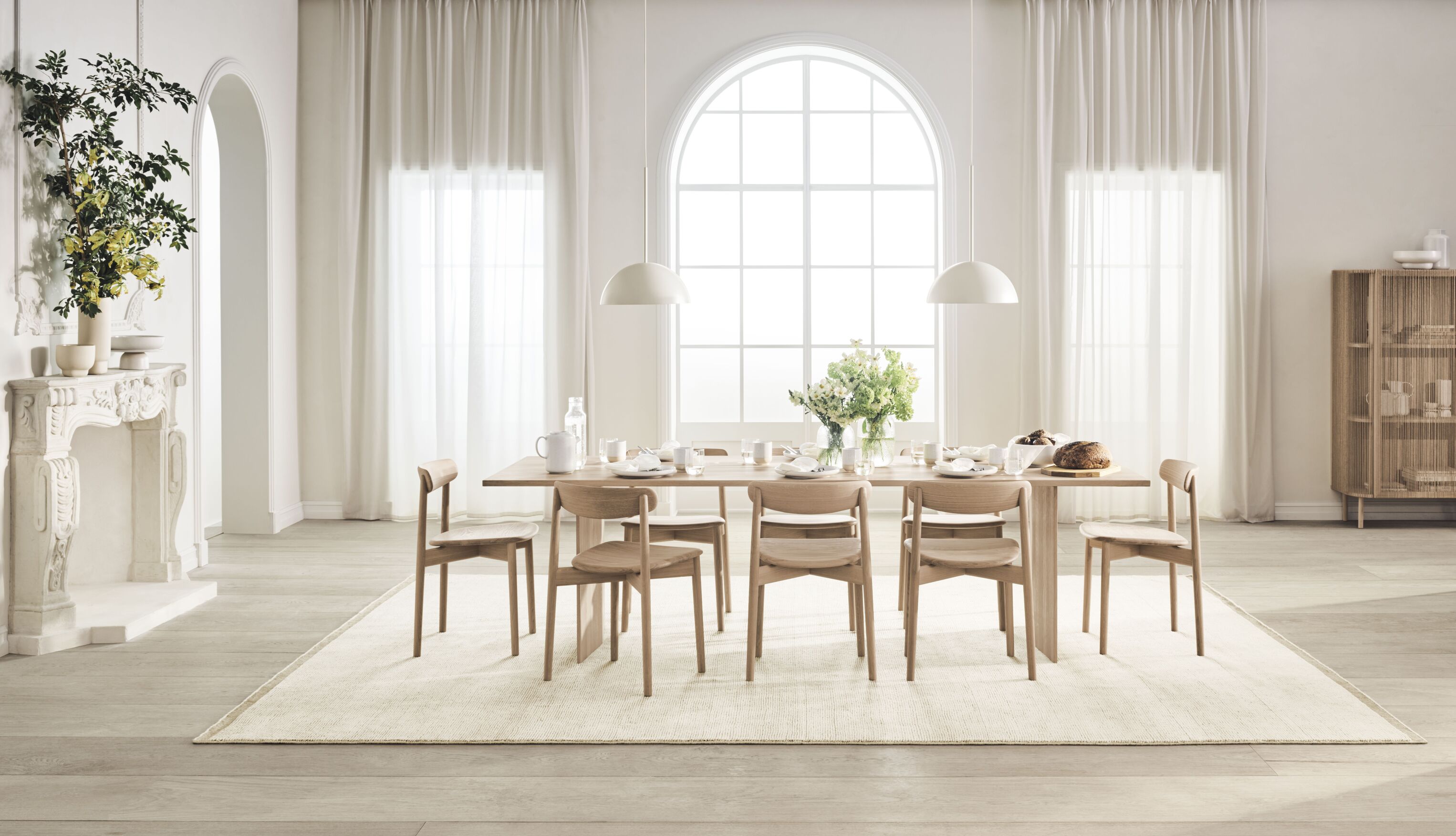 Vilde yellow rug