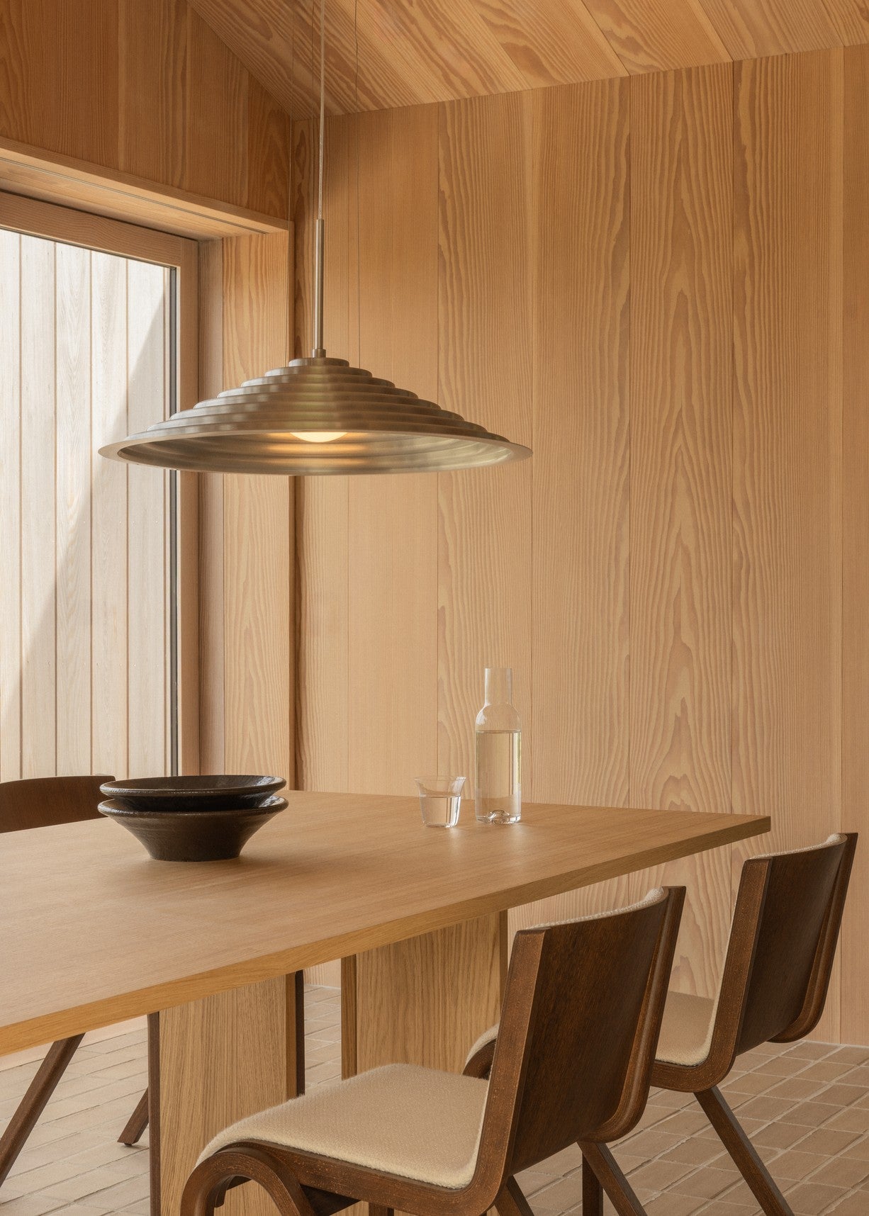 CHANCERY pendant lamp polished aluminum