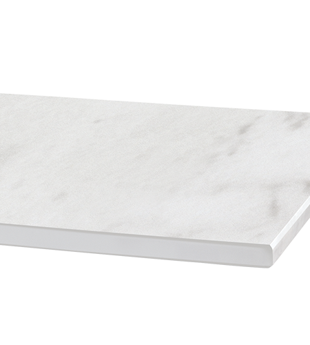 Stół BAGUETTE biała aluminiowa podstawa
