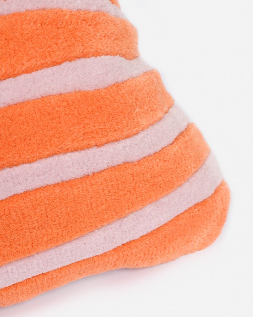 Dekokissen BONBON orange mit rosa