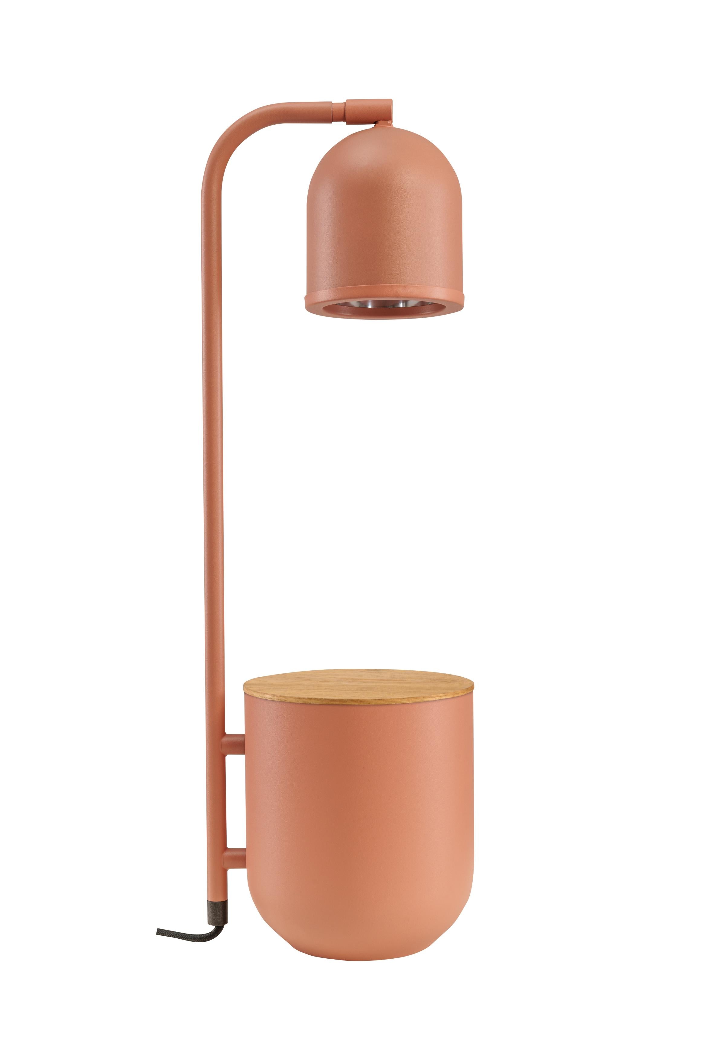 Schreibtischlampe BOTANICA WOOD Terrakotta