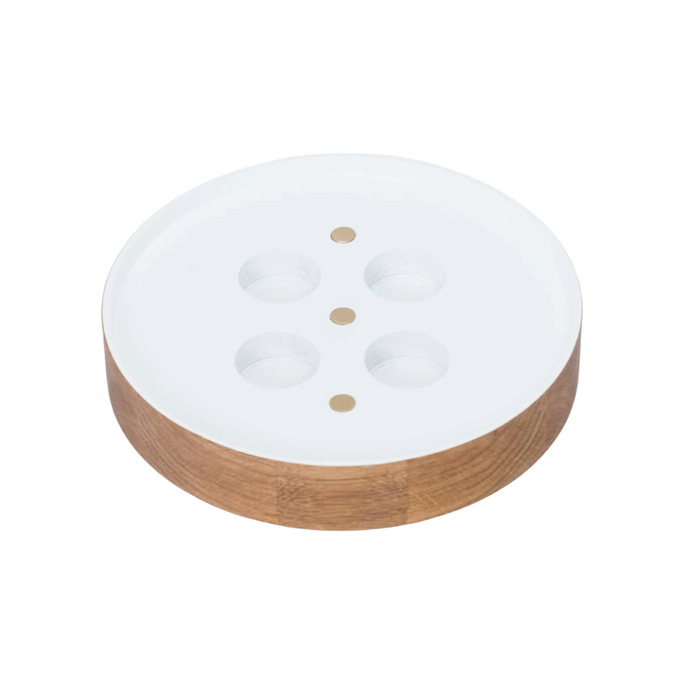 Enlightenment 4 White Tealight Holder