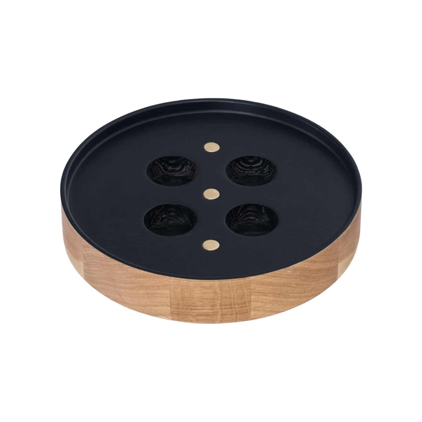 Enlightenment 4 Black Tealight Holder