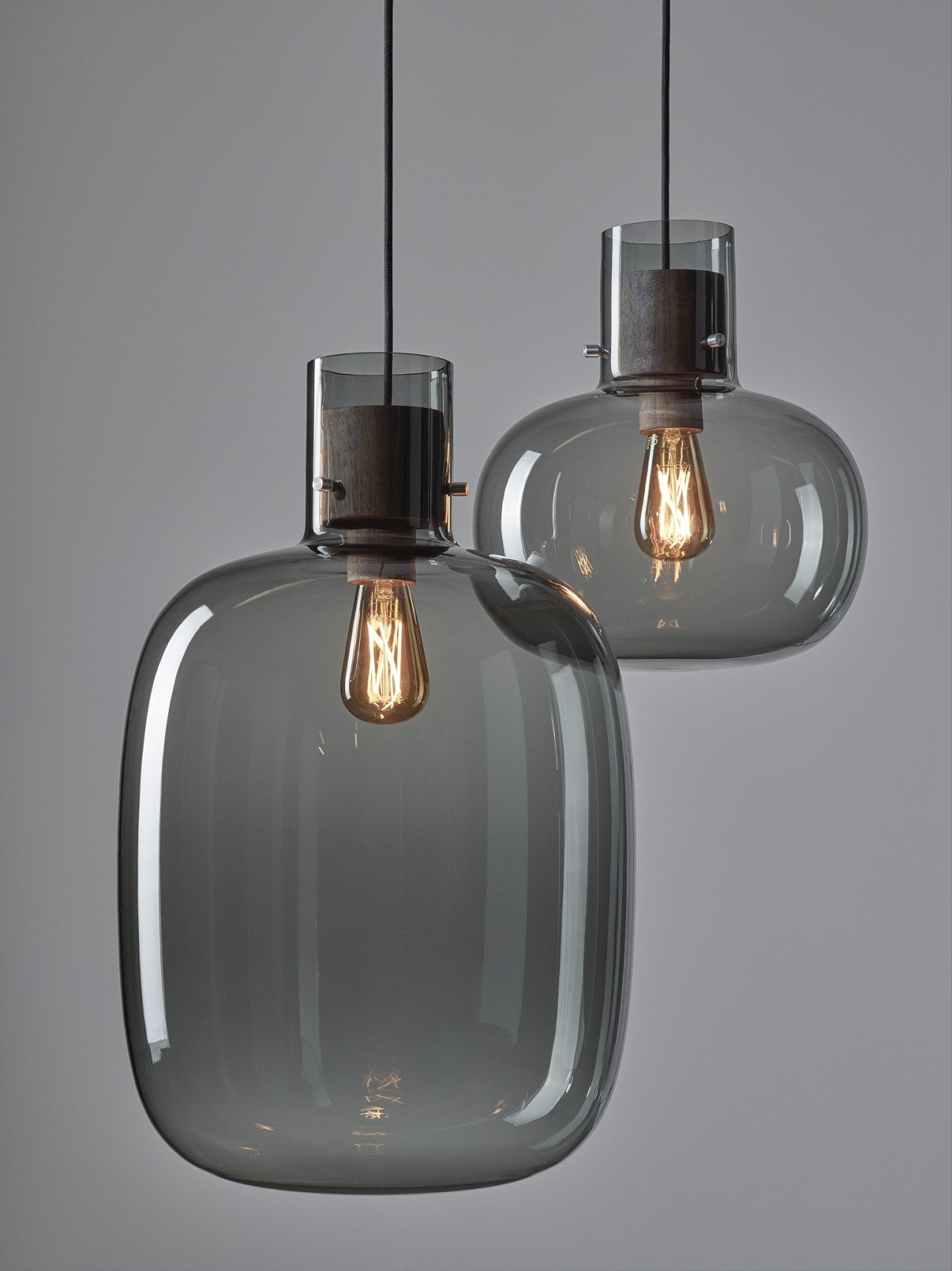 Hängende Lampe Awa großes aufblasbares Glas