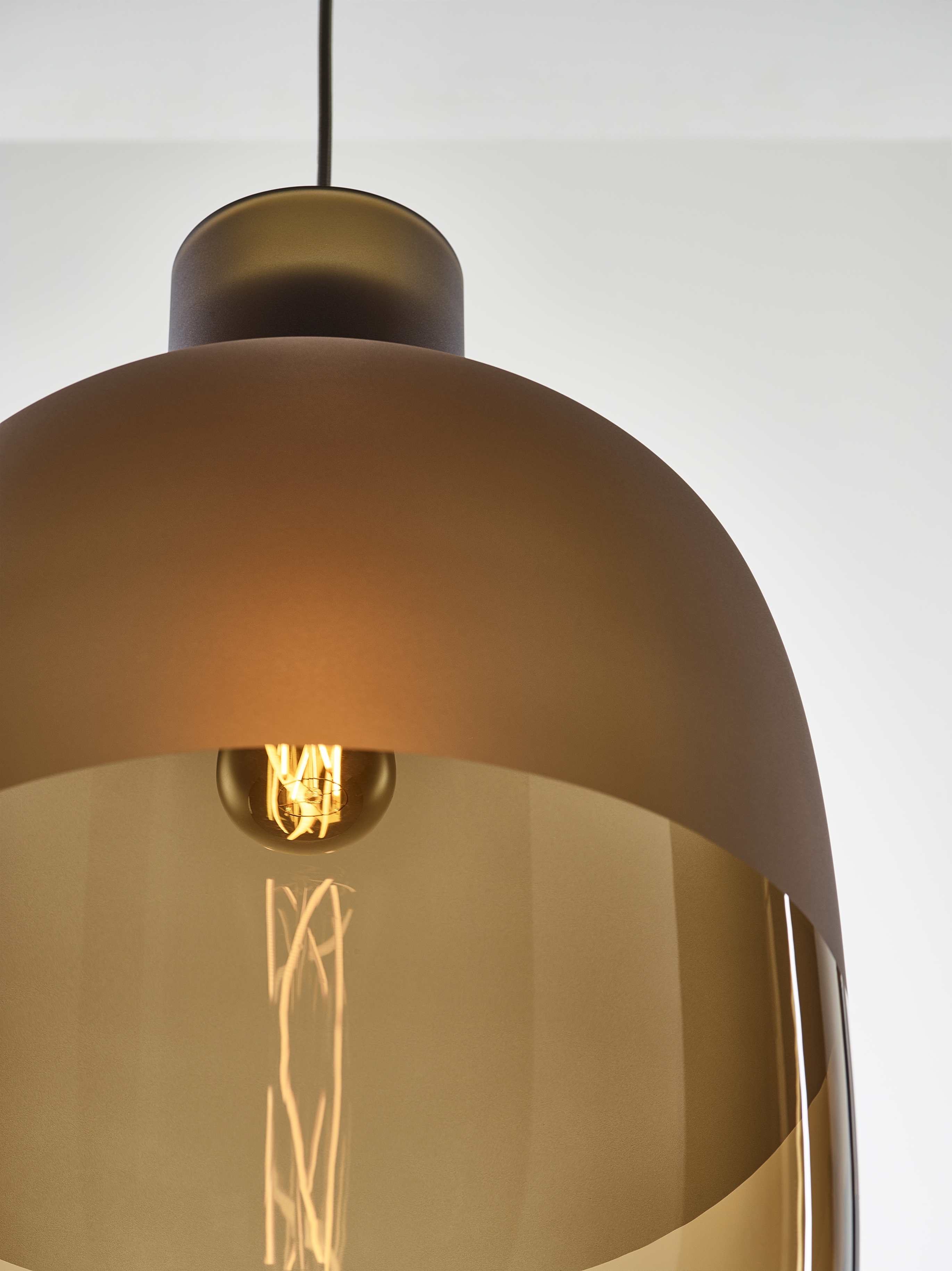 Hängende Lampe Awa großes aufblasbares Glas