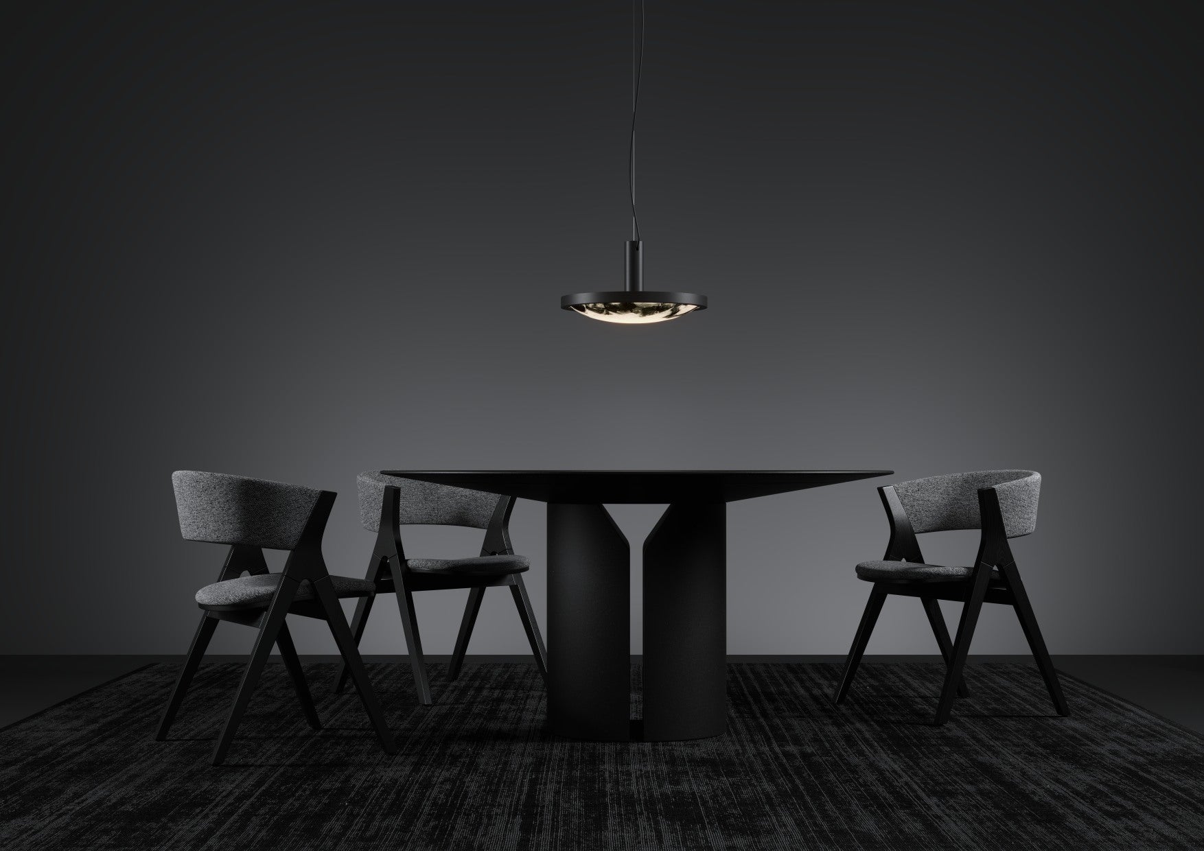 Konvexe Hanglampe Bokisglassglas