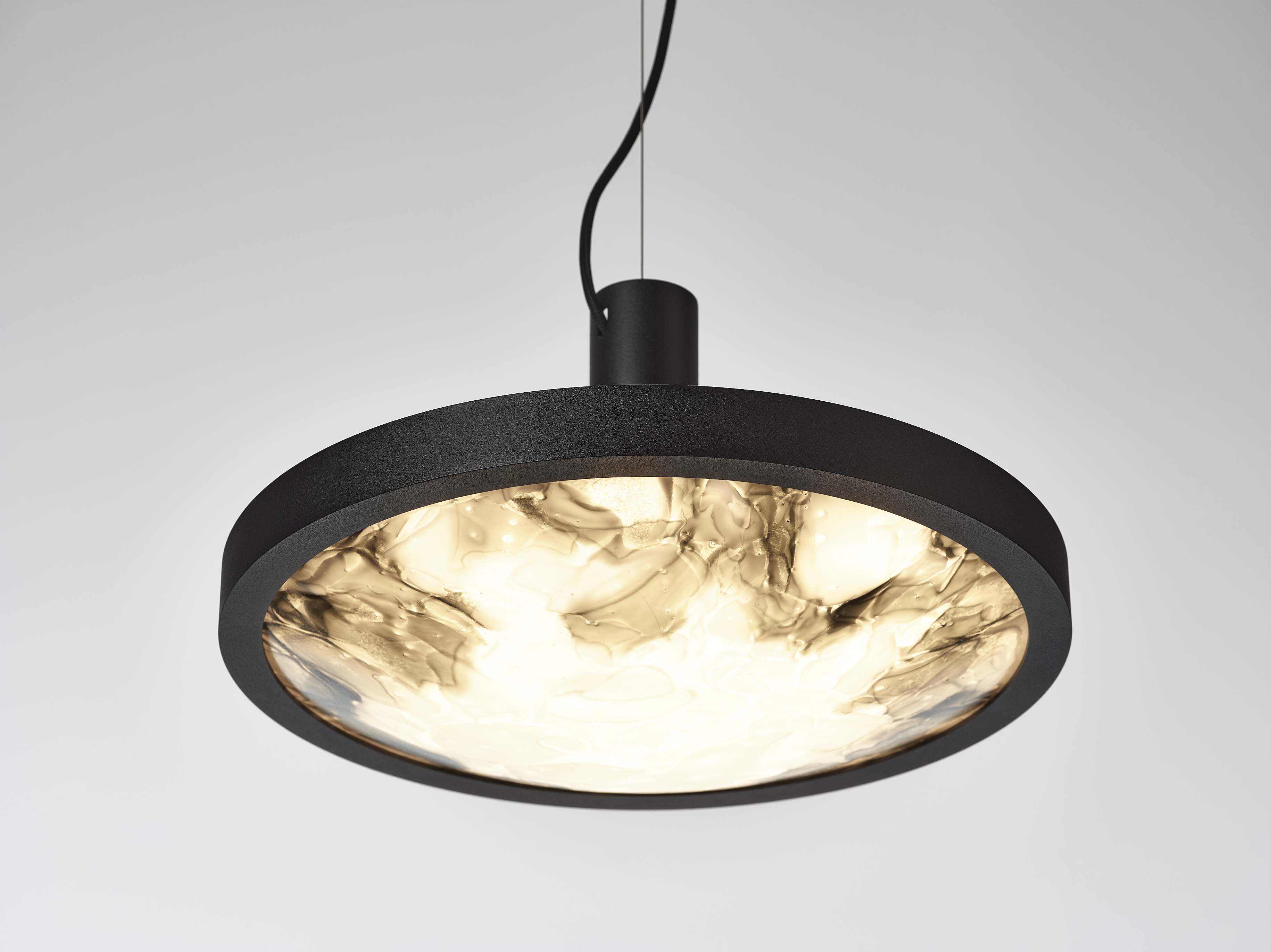 Konvexe Hanglampe Bokisglassglas