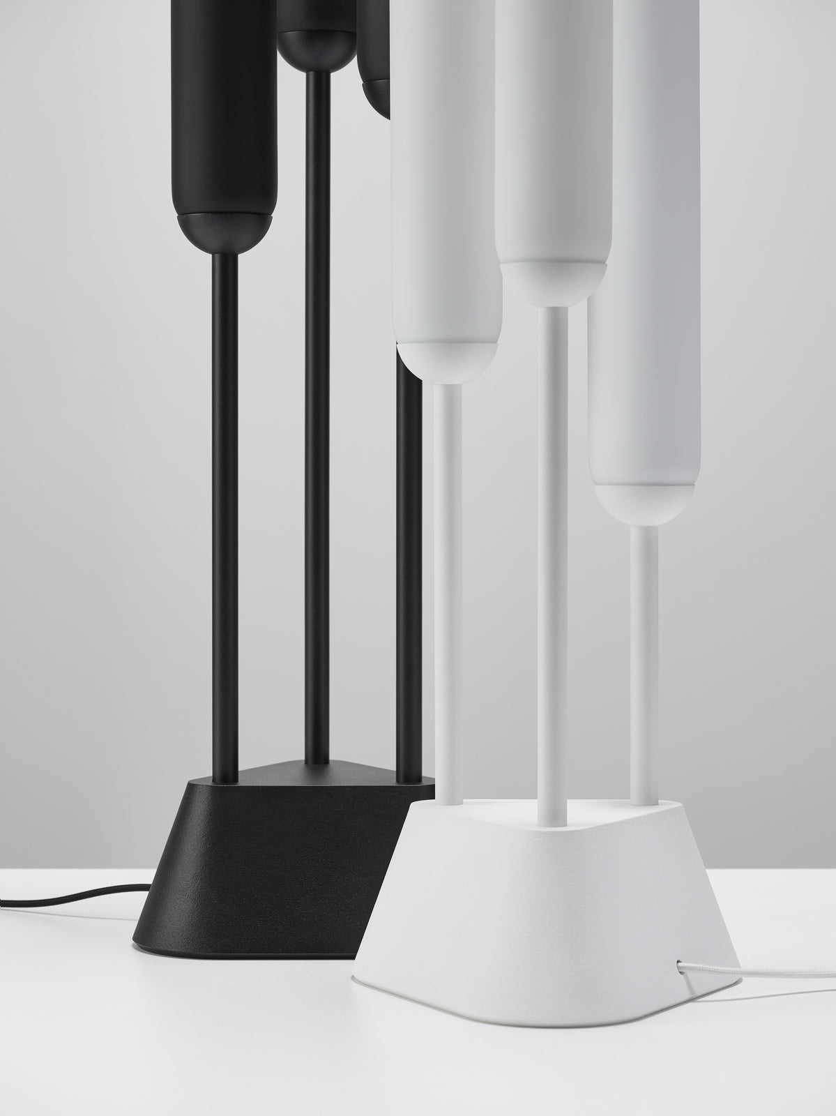 Puro Stehlampe Mattglas