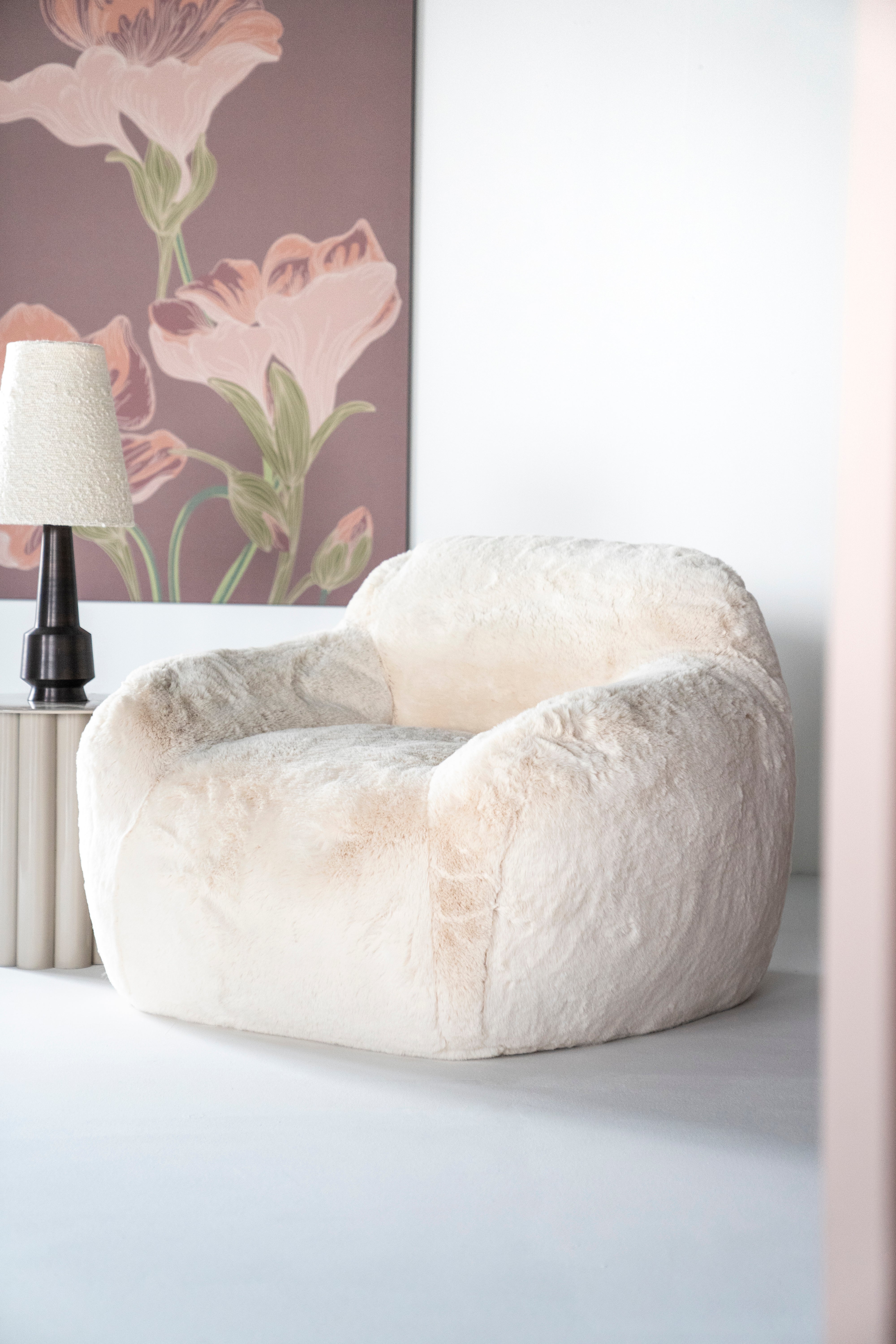 Sessel HUG cremefarben