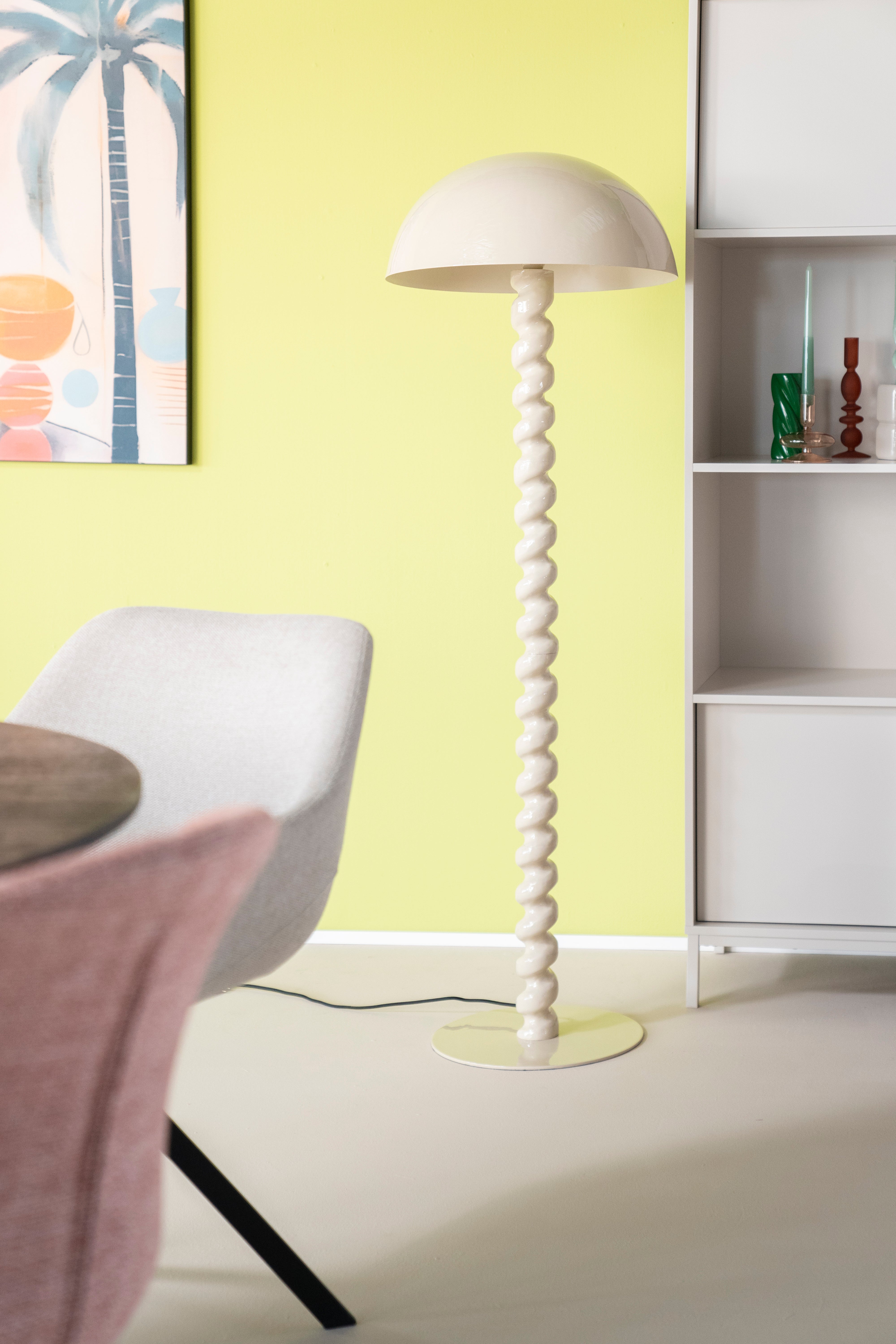 Stehlampe LUOX beige