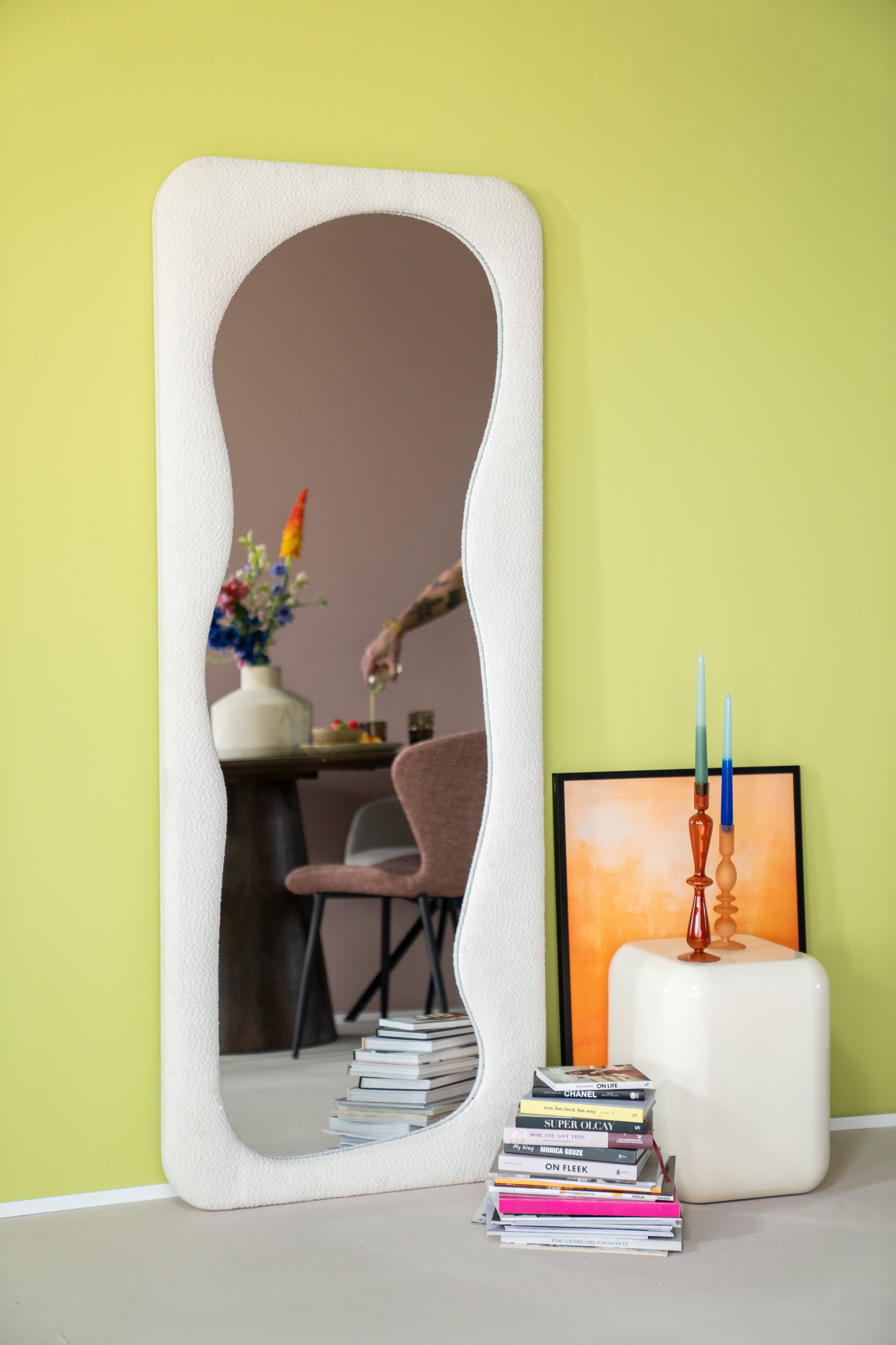 EVOL cream mirror