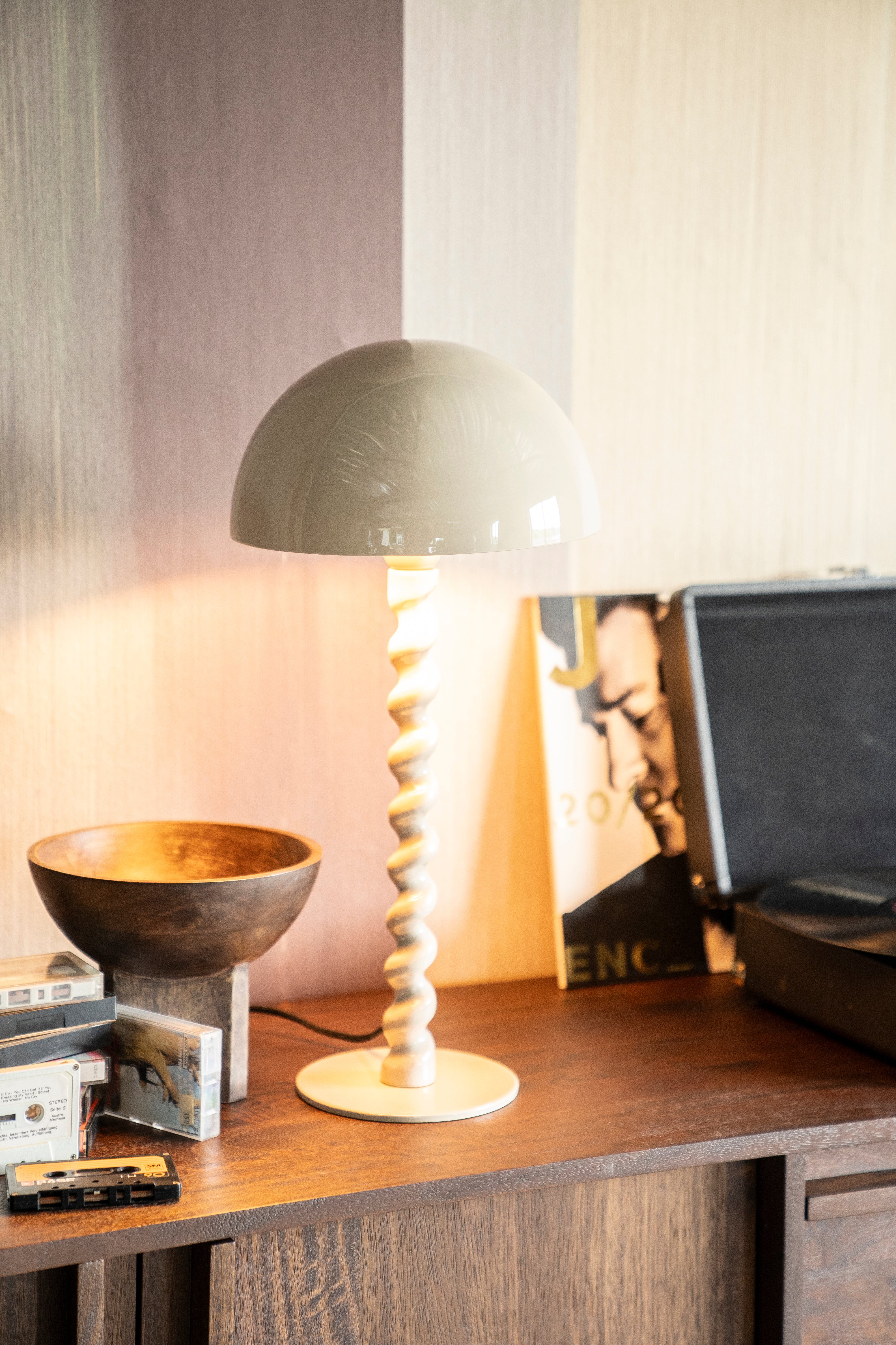 Tischlampe LUOX beige