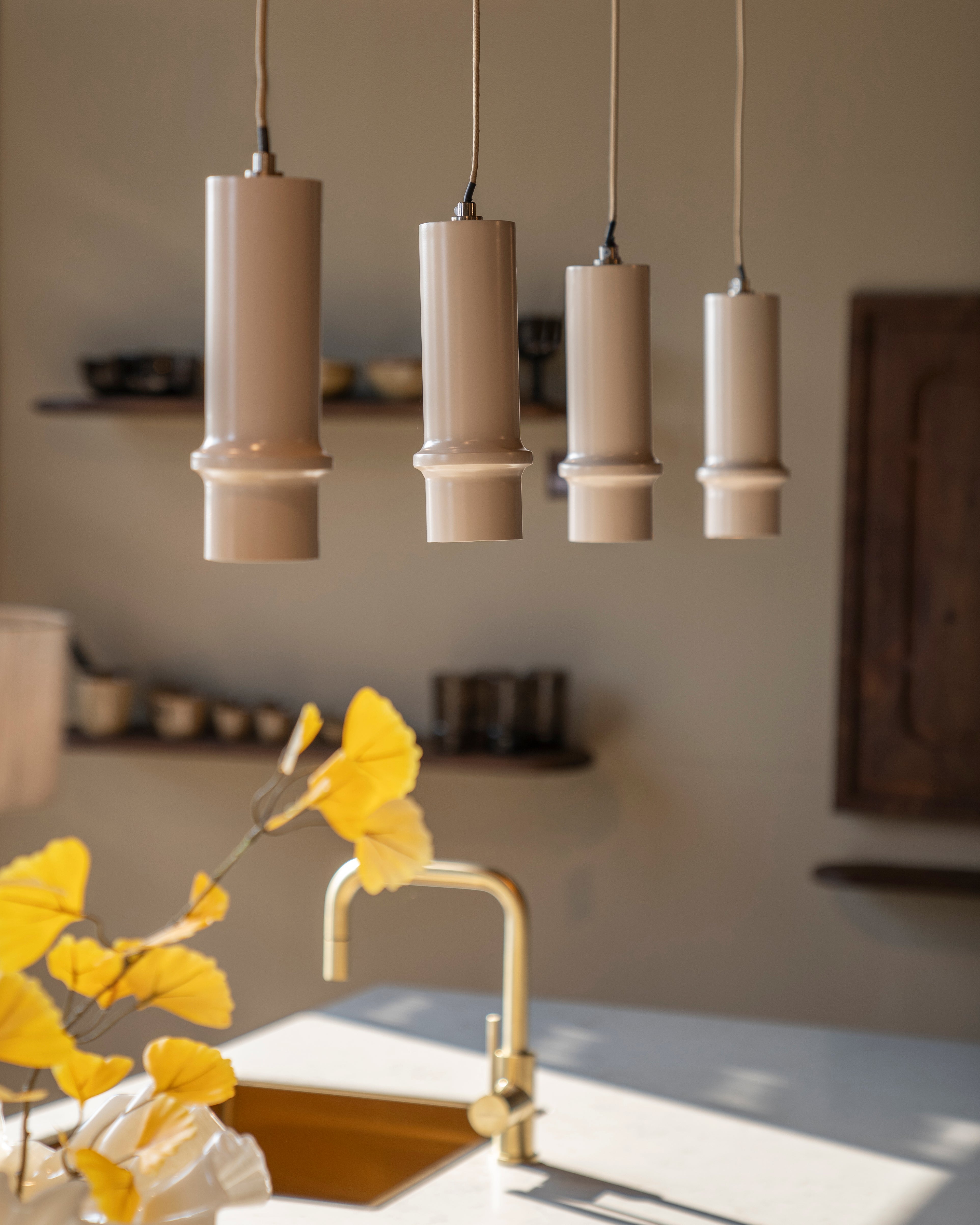 CYLIN pendant lamp beige