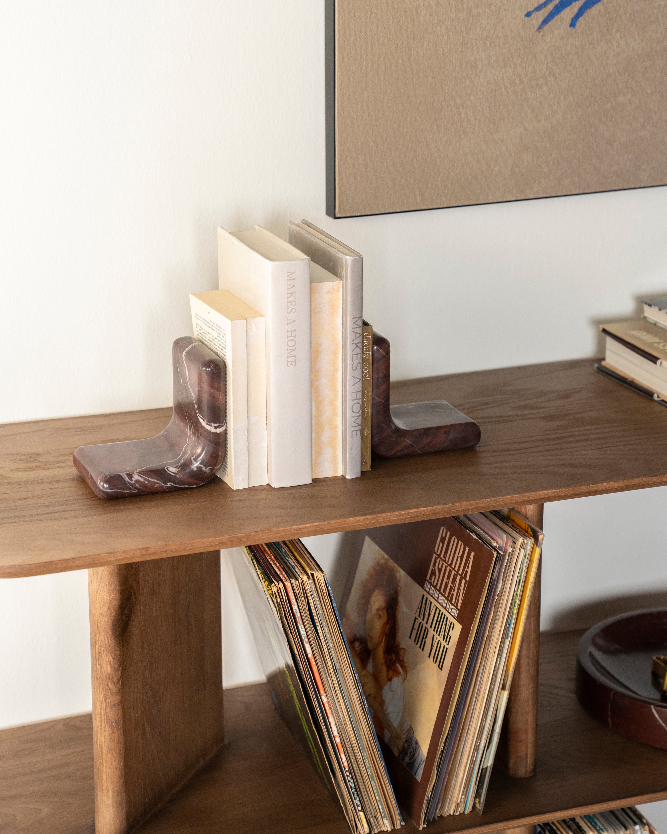 VERDE Bookend Gray Marble