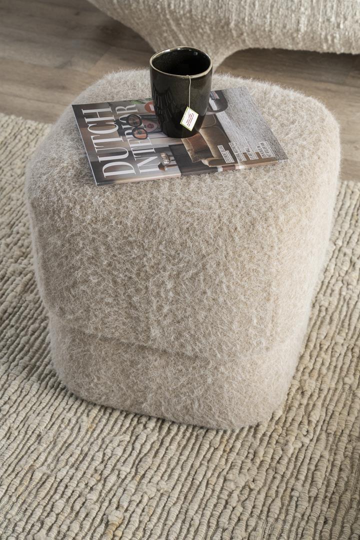 KELSO Cream Pouf