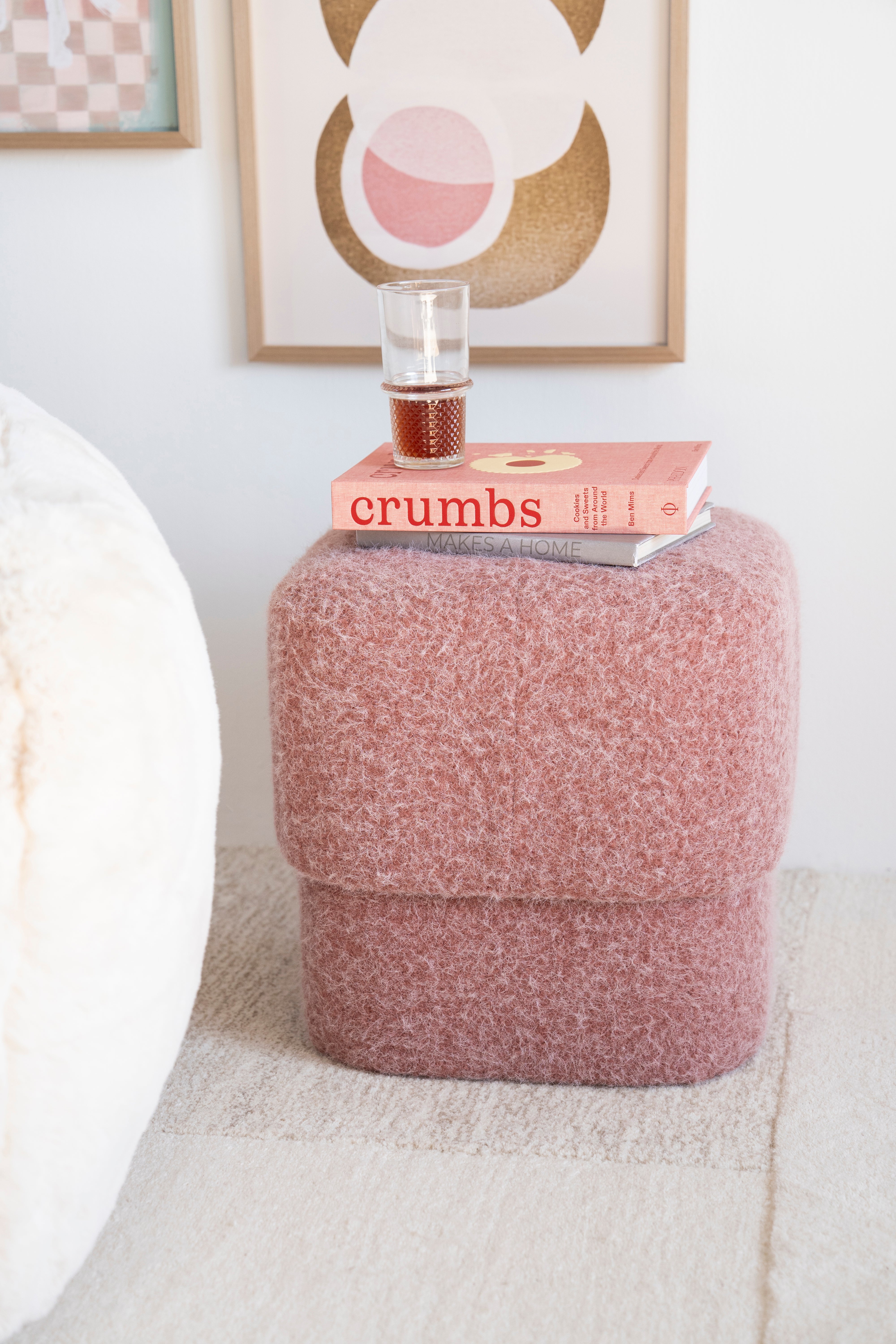 KELSO Pink Pouf