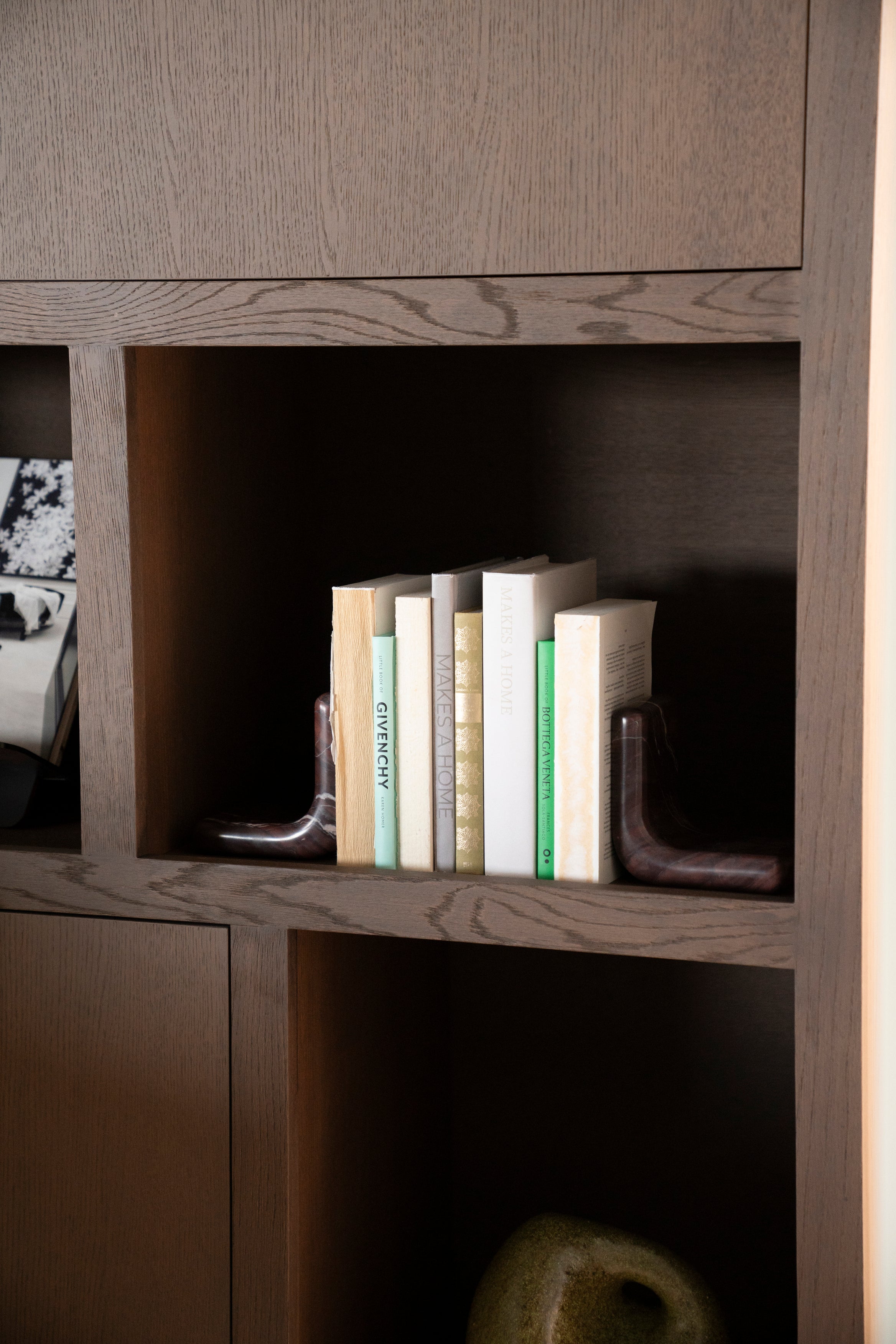 VERDE Bookend Gray Marble